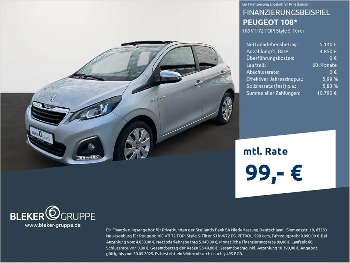 Peugeot 108 108 TOP Style - 1