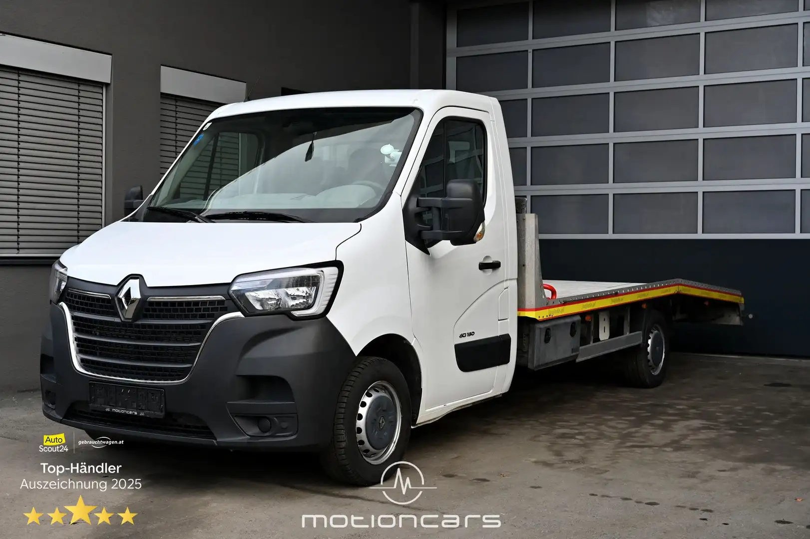 Renault Master Abschlepper Pickerl NEU Weiß - 1