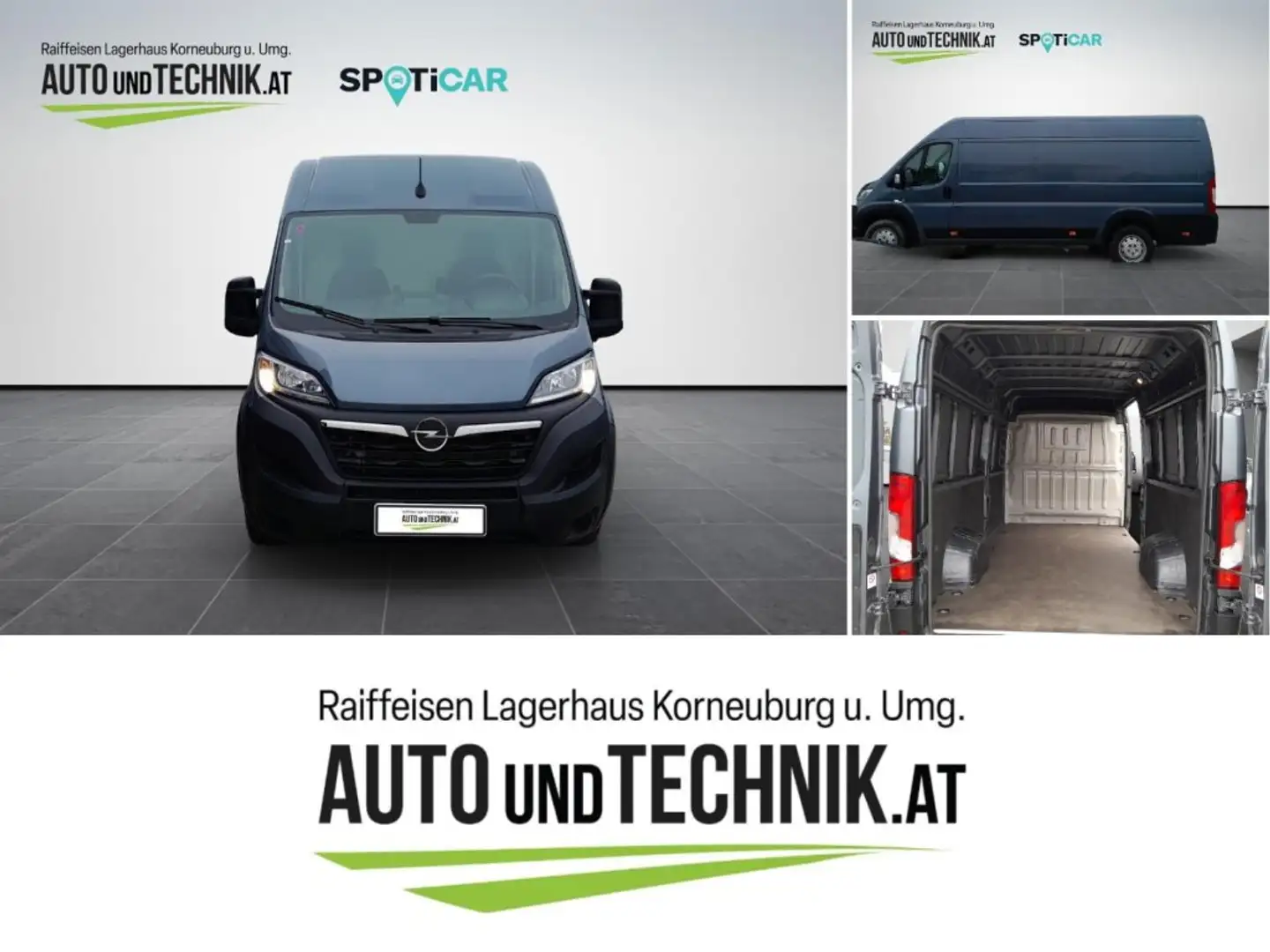 Opel Movano 2,2 D L4H2 3,5t+ Grau - 1