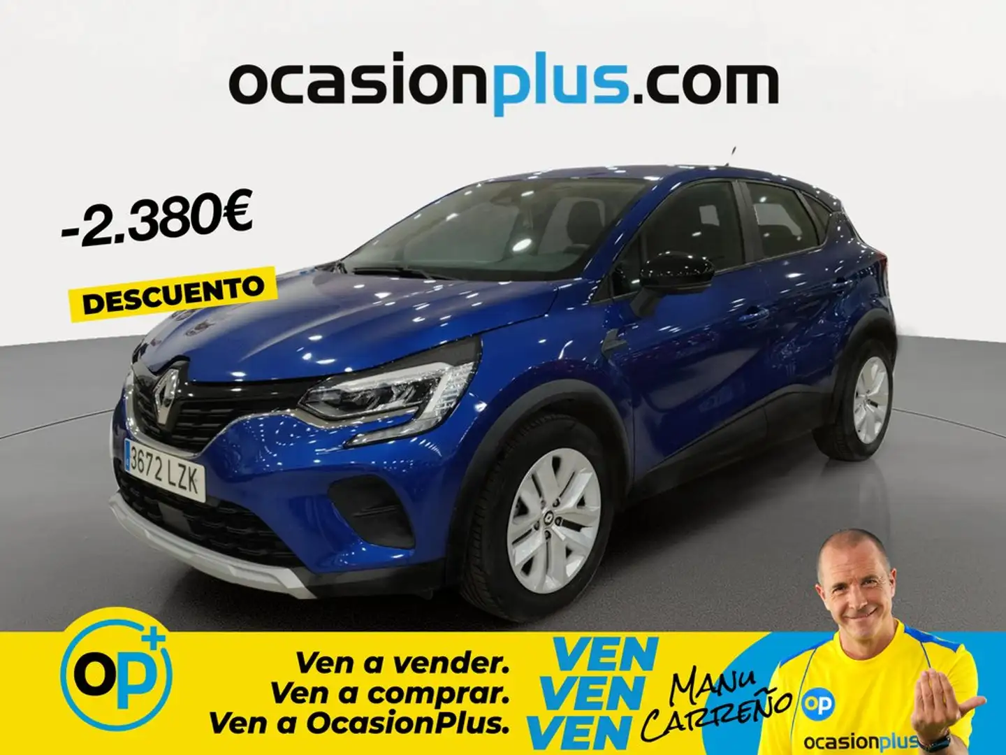 Renault Captur TCe Intens 67kW Azul - 1