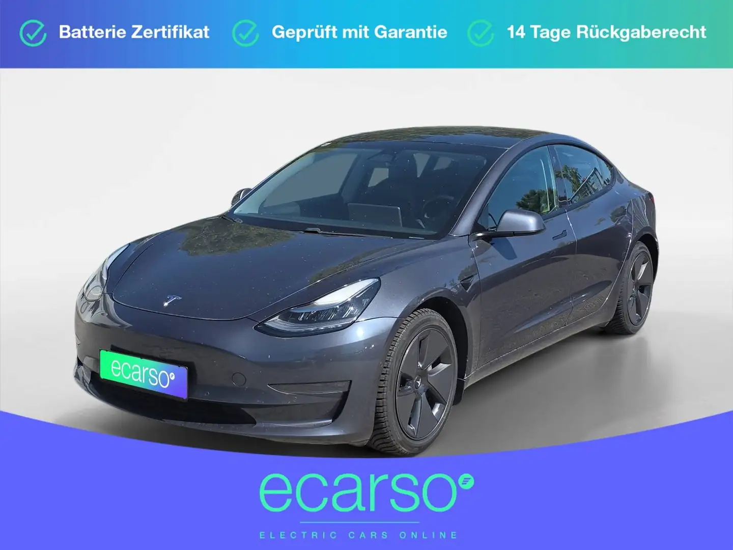 Tesla Model 3 Long Range Dual AWD Grau - 1
