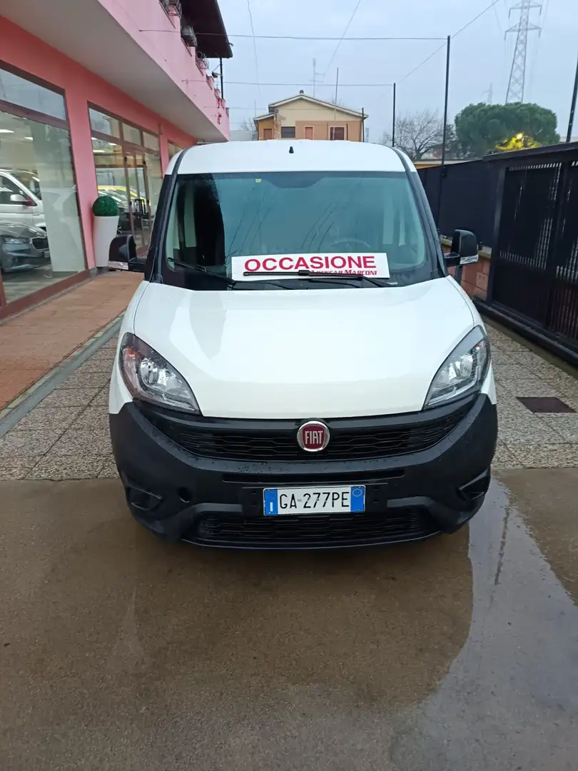 Fiat Doblo Doblò 1.6MJT 120CV PC-TN Cargo Lamierato KM 37000 Blanc - 1