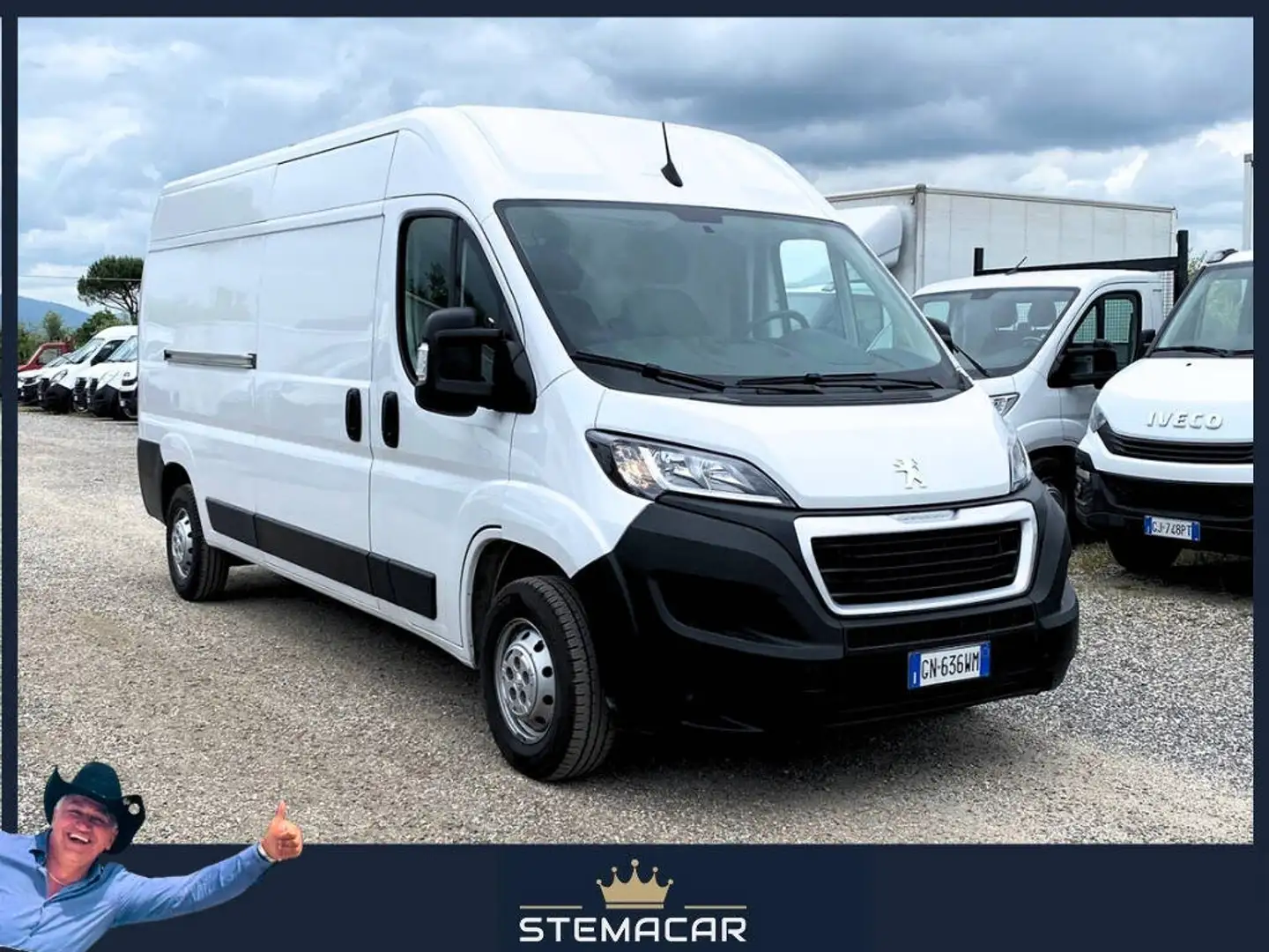 Peugeot Boxer 2.2 bluehdi 140cv S&S L3H2 Bianco - 1