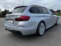 BMW 518 dA Touring Pack M -Cuir-Gps-Coffre élec-Led Argent - thumbnail 2