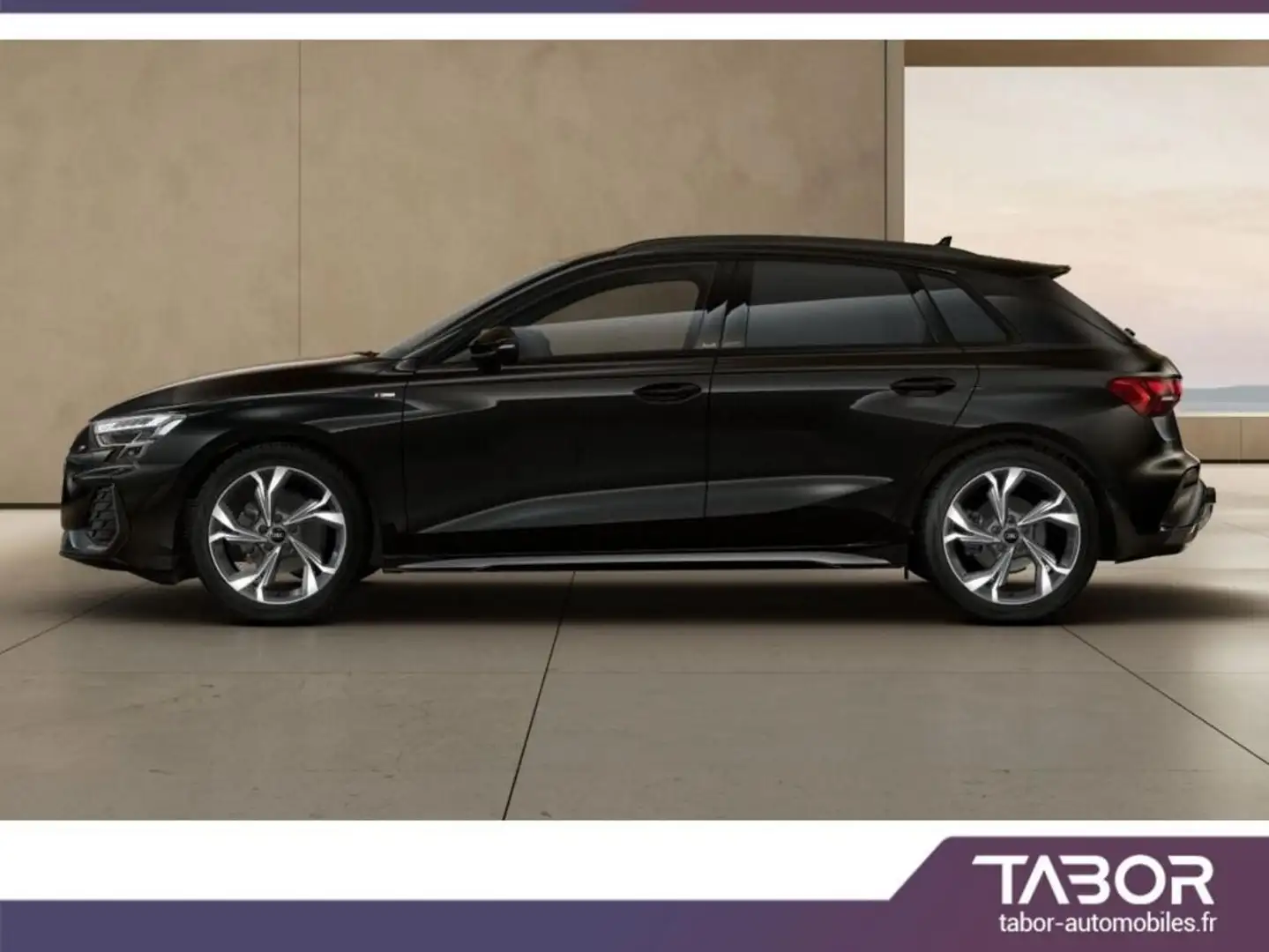 Audi A3 30 TFSI S tronic S line GPS Noir - 2
