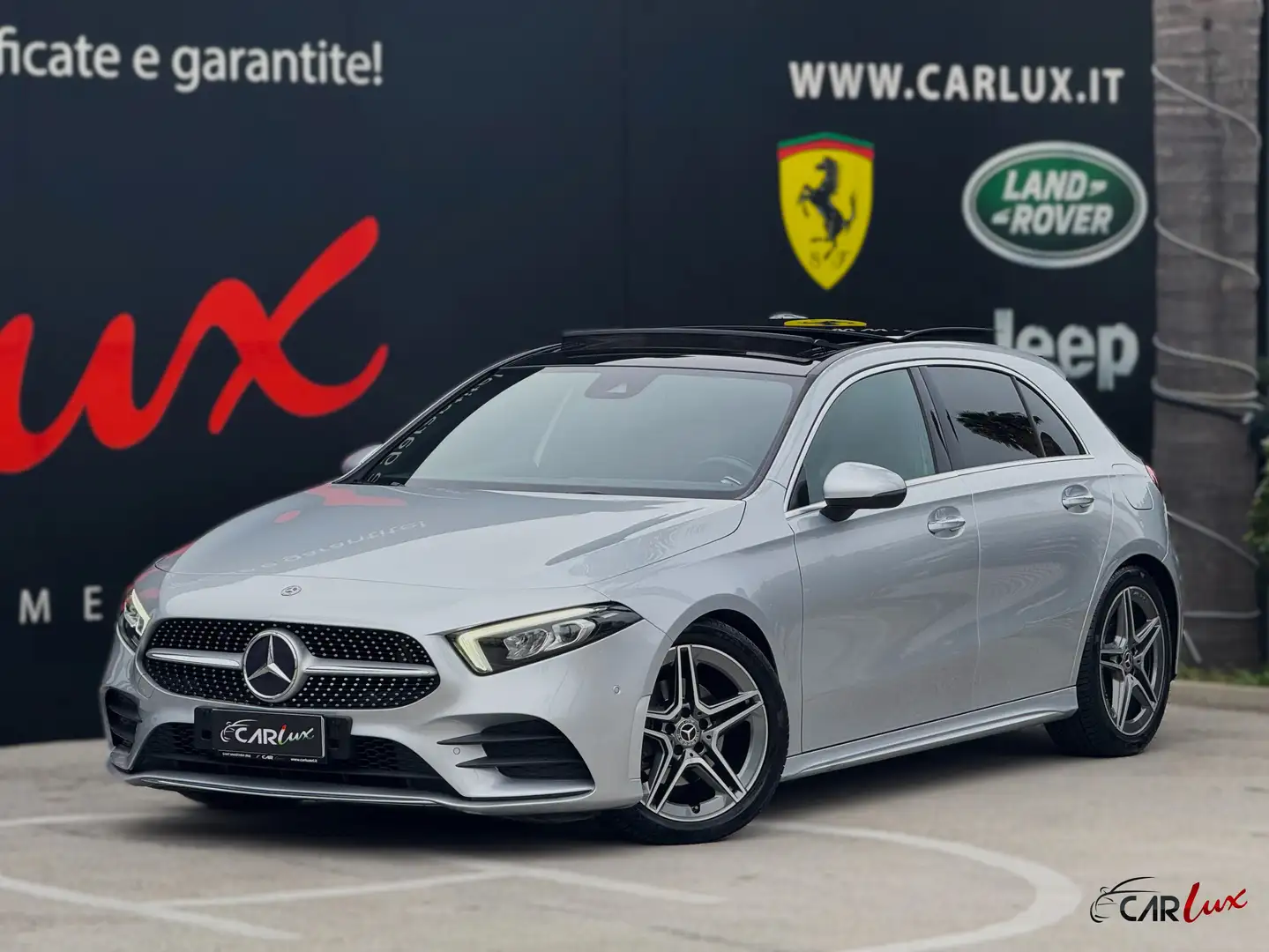 Mercedes-Benz A 180 d Premium AMG TETTO BURMESTER PACK LUCI Argento - 1