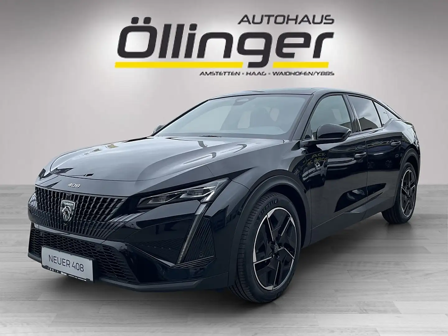 Peugeot 408 HEV 136 e-DCS6 GT Schwarz - 2