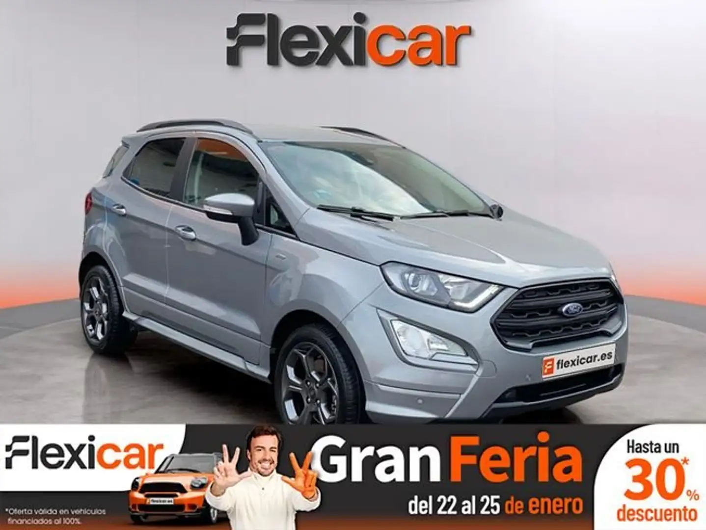 Ford EcoSport 1.0 EcoBoost ST Line 125 Gris - 1