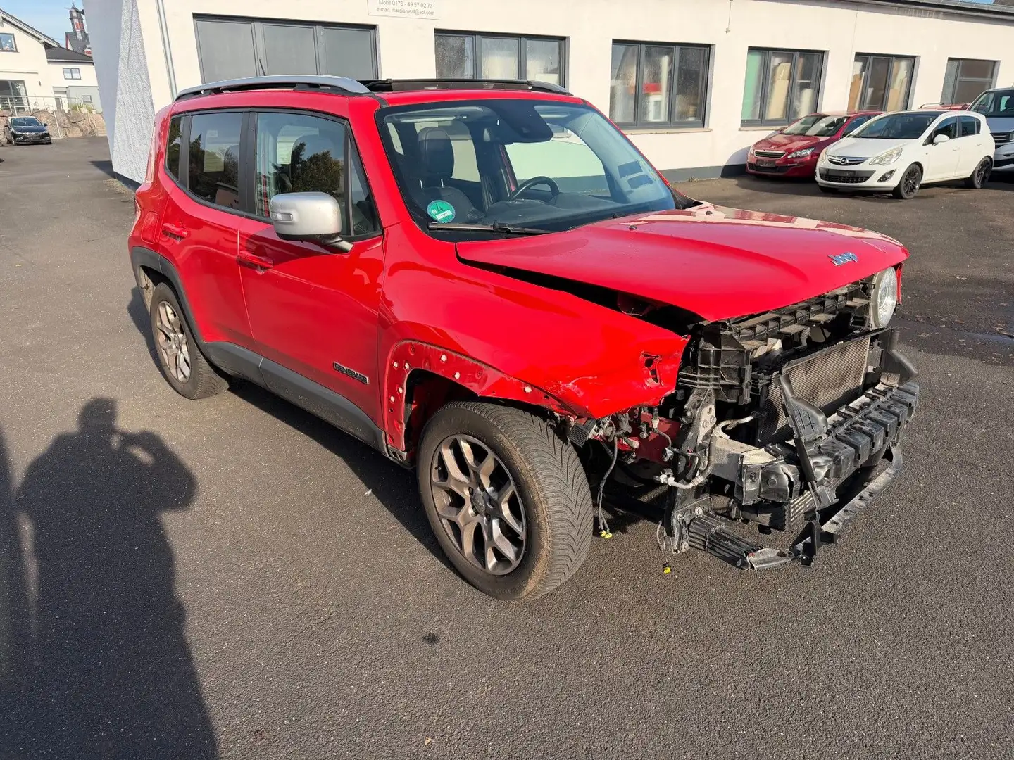 Jeep Renegade Limited FWD Navi Leder Panorama AHK Rot - 2