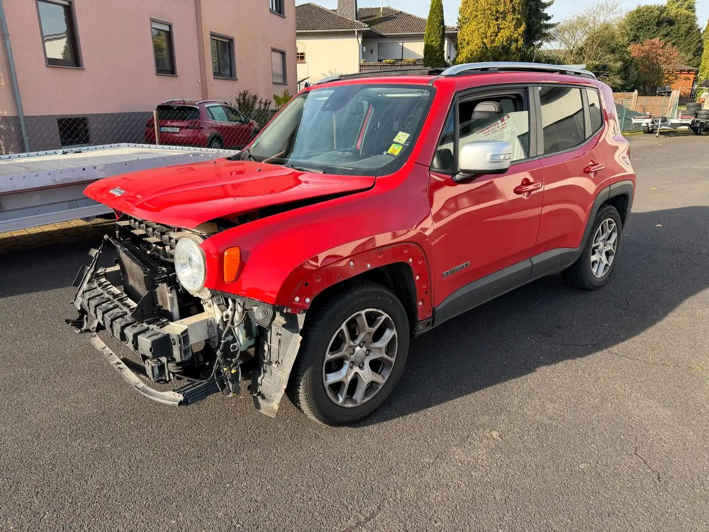 Jeep Renegade Limited FWD Navi Leder Panorama AHK Rot - 1