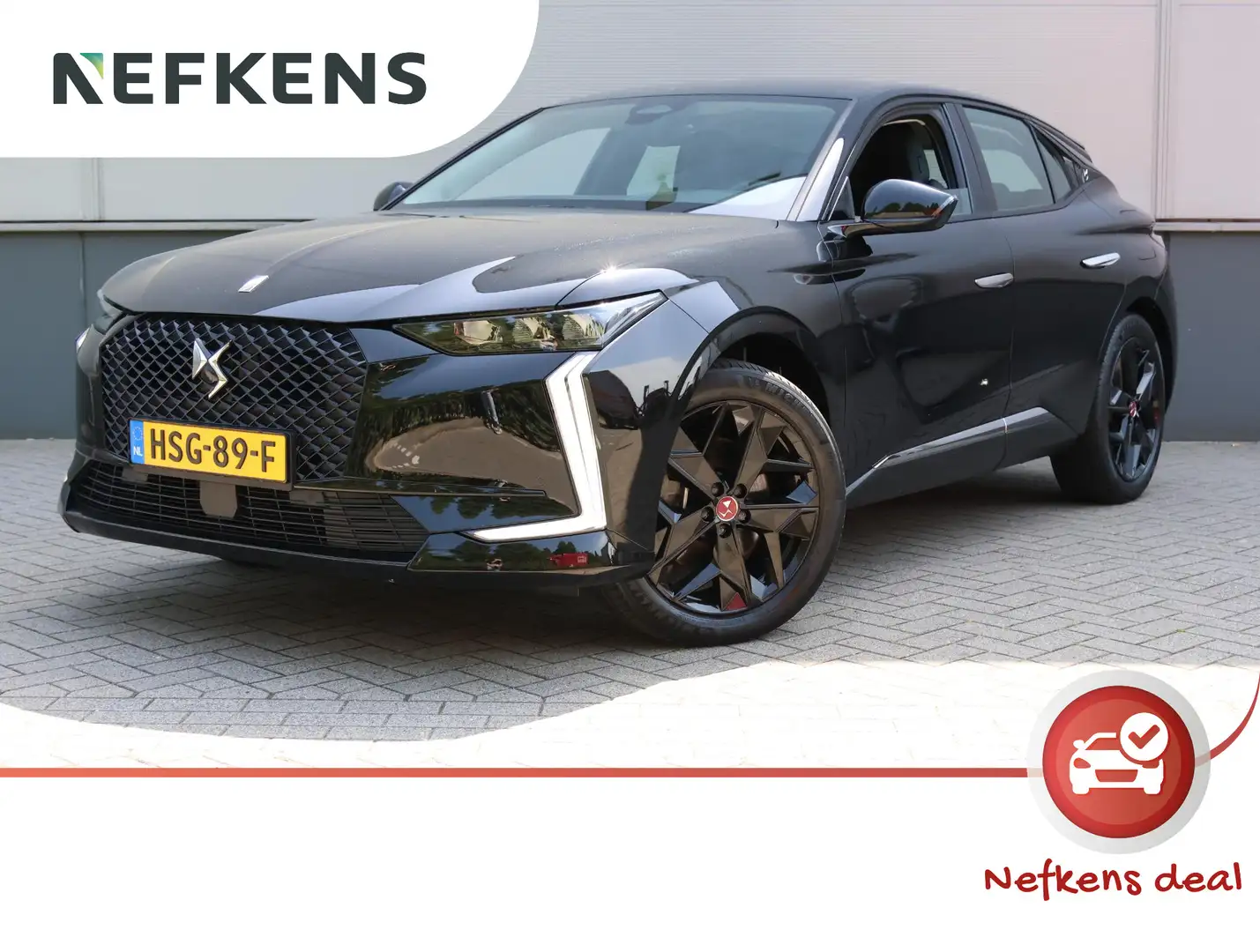 DS Automobiles DS 4 E-Tense Performance Line+ 225pk | Alcantara bekled Zwart - 1
