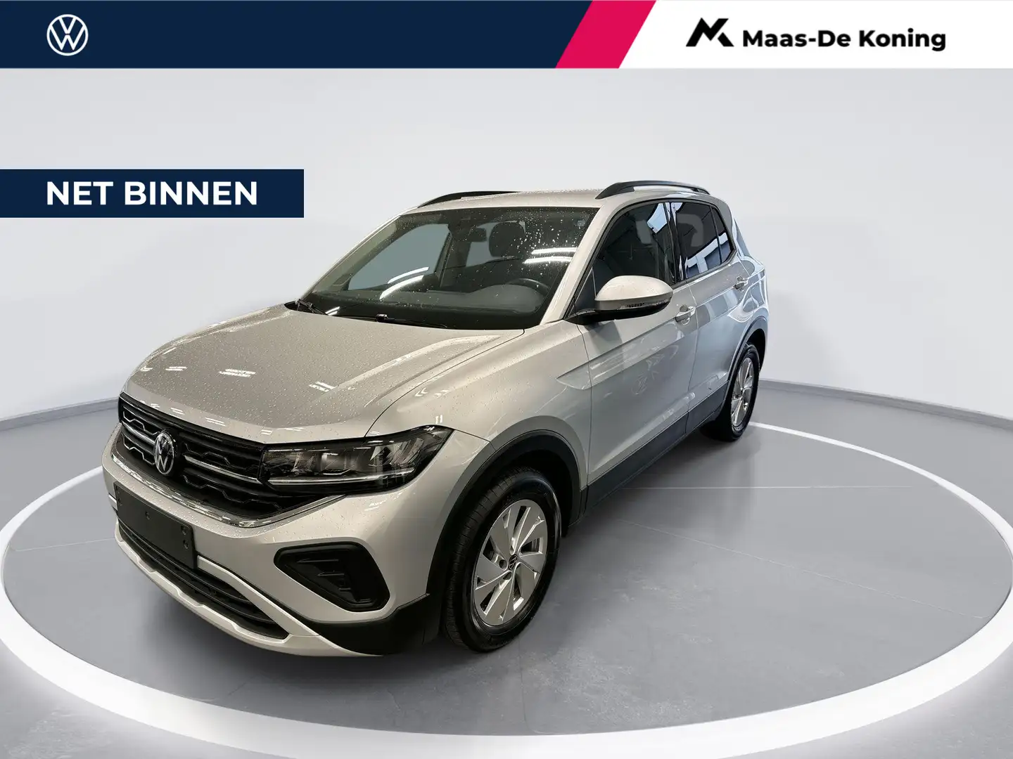 Volkswagen T-Cross 1.0 Tsi 95pk Life Edition · Apple/Android Car Play Grijs - 1