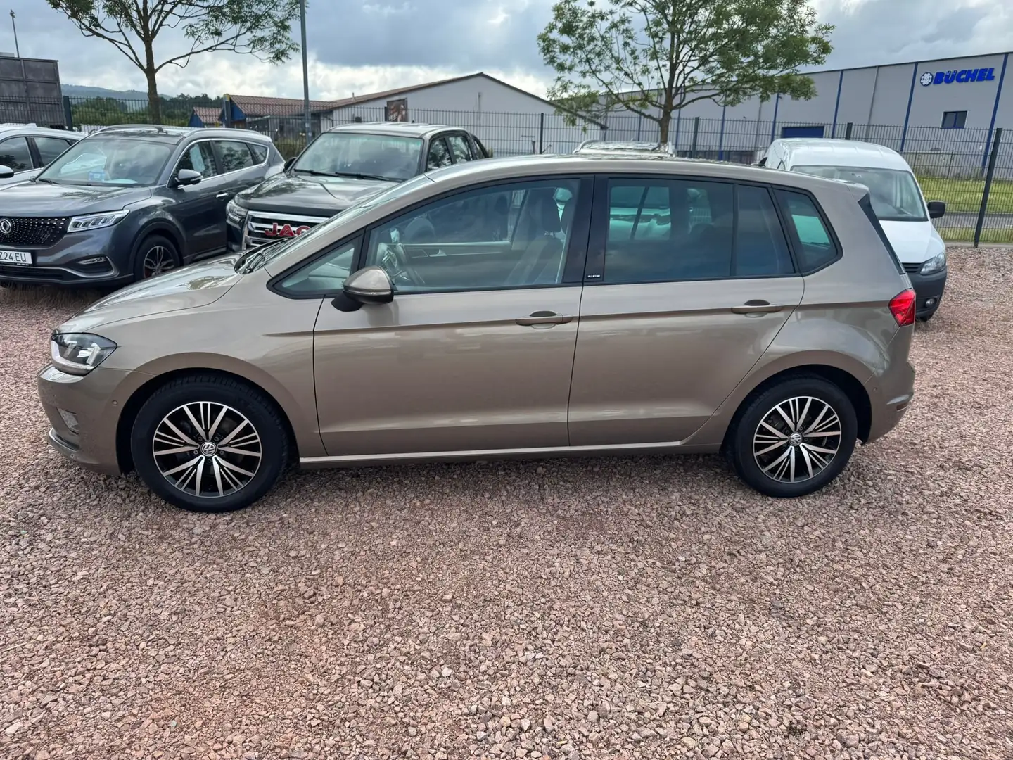 Volkswagen Golf Sportsvan Allstar DSG AHK PDC v+h Klimaauto. Beige - 1