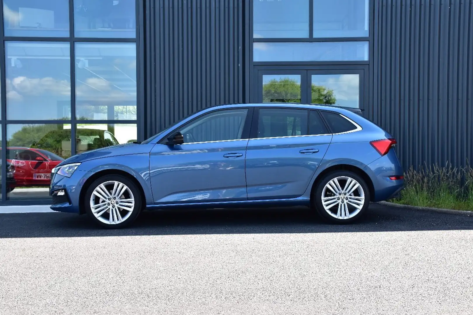 Skoda Scala 1.0 TSI 116 STYLE DSG7 Bleu - 2