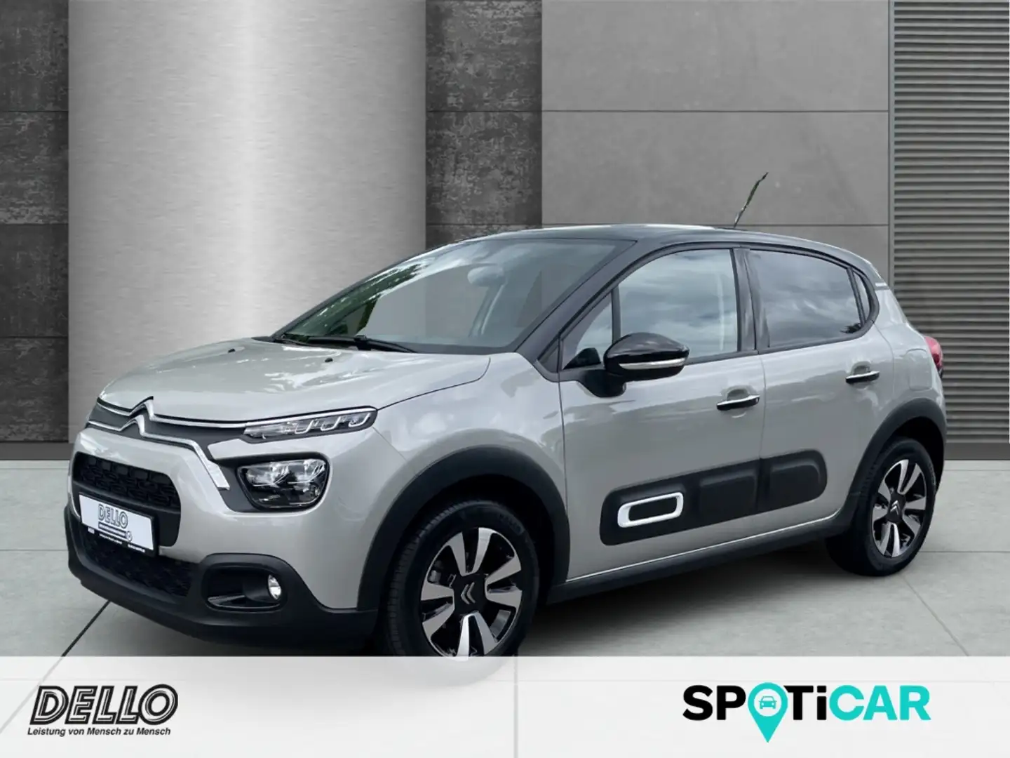 Citroen C3 Shine Navi PDC SHZ Rückfahrkam. LED Klimaautom DAB Beige - 1