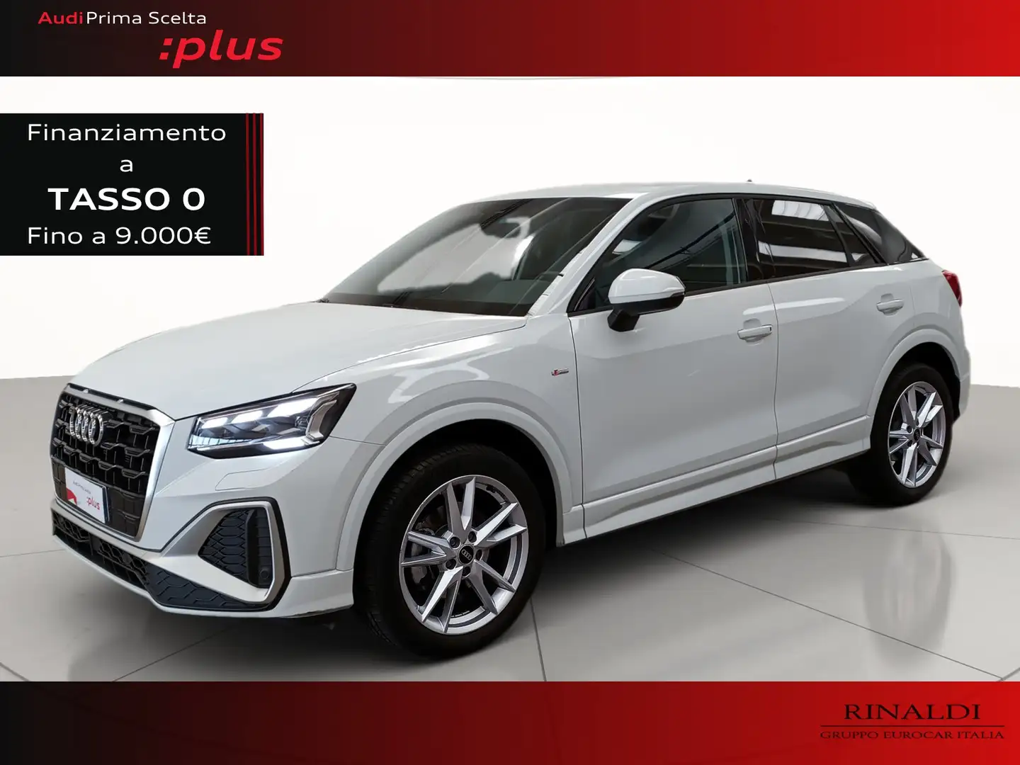 Audi Q2 35 2.0 tdi s line edition s-tronic Bianco - 1