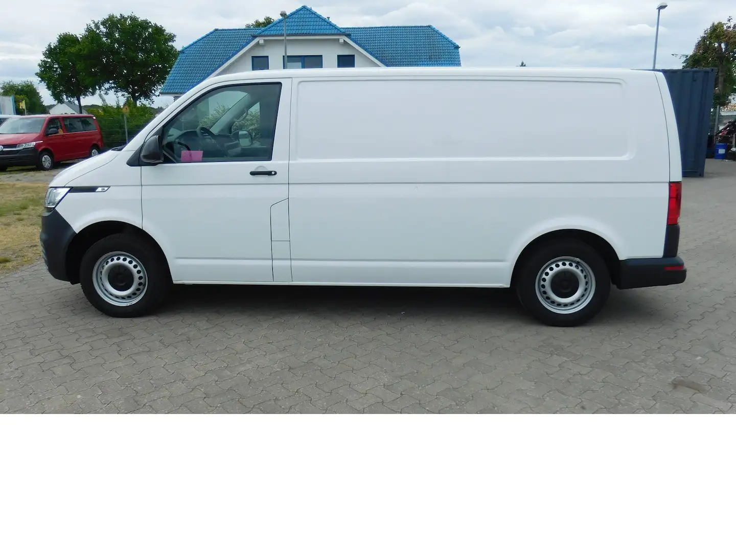 Volkswagen T6.1 Transporter Abt e- Lang 1-Gang Klima Radio Blanc - 1