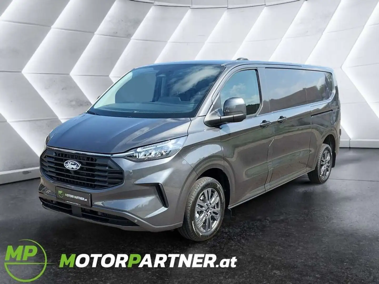 Ford Transit Custom L2 320 **LIMITED** 2 Schiebetüren + AHK Grau - 1