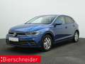 Volkswagen Polo 1.0 TSI Style IQ.LIGHT NAVI KAMERA PARKLENK SHZ Blau - thumbnail 1