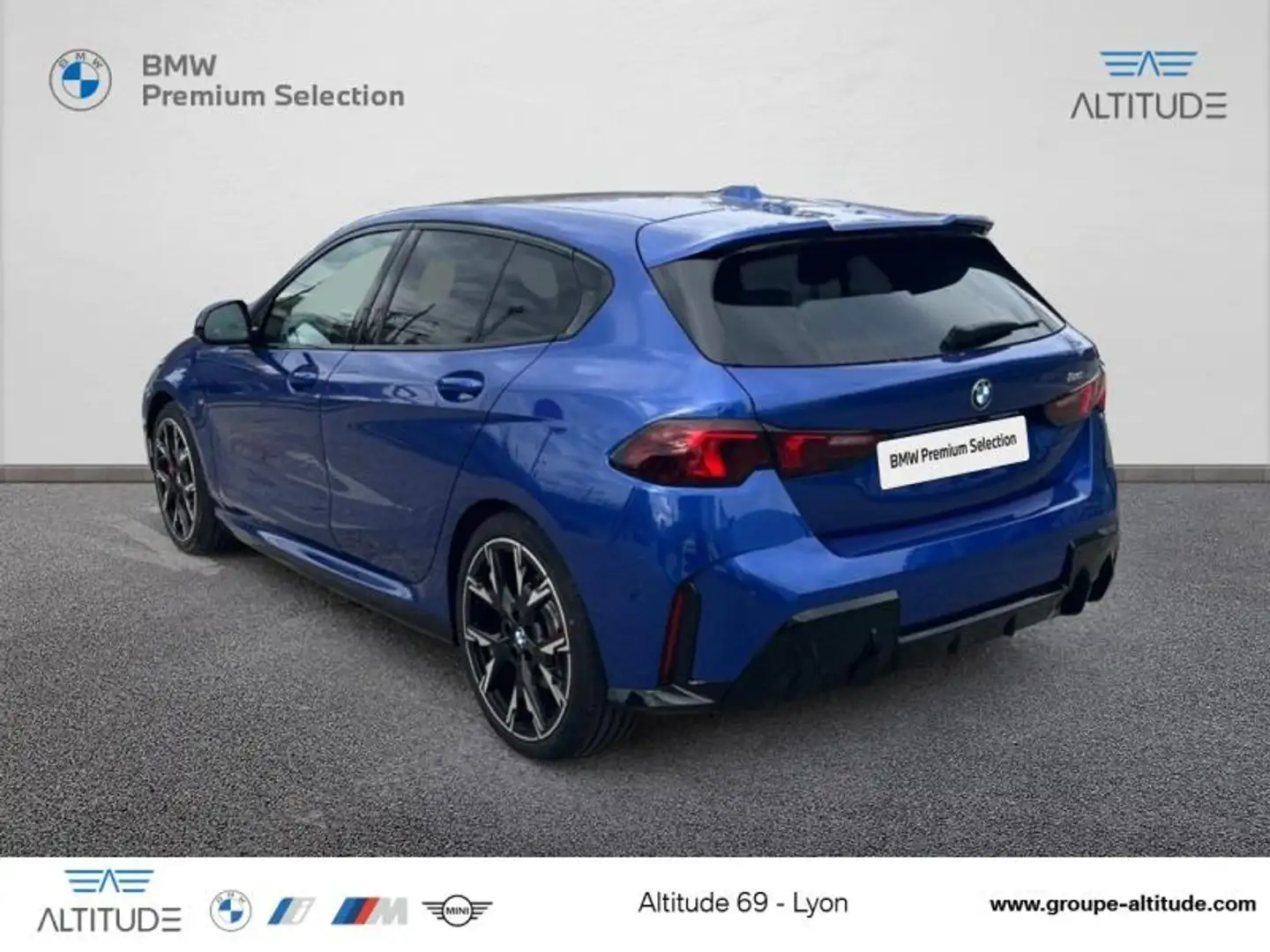 BMW 120 120A 170ch M Sport DKG7 Bleu - 2