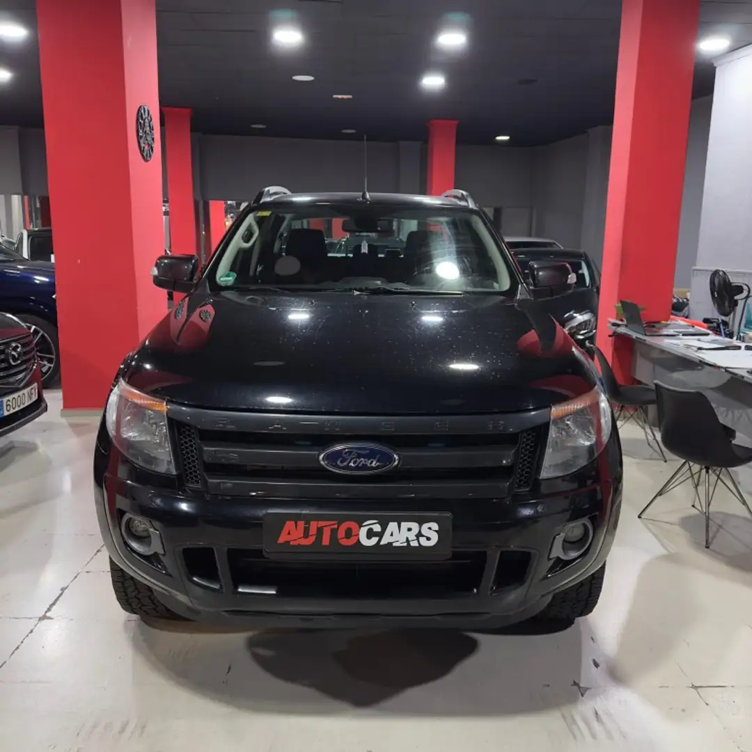 Ford Ranger 3.2TDCI DCb. Wildtrak 4x4 Aut. Negro - 2