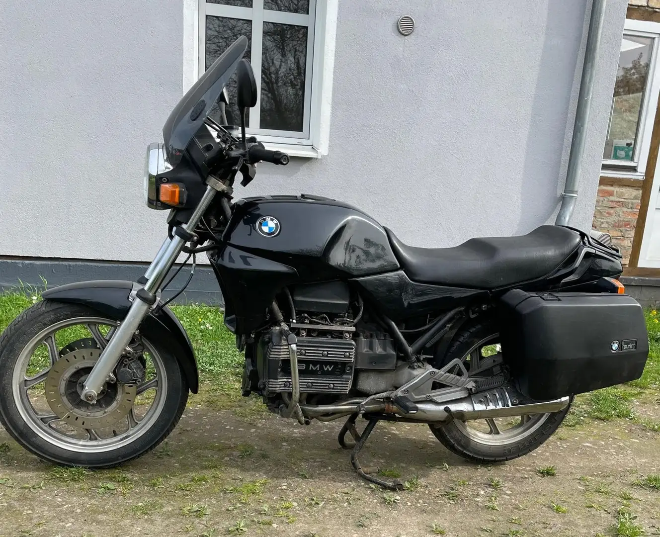 BMW K 75 mit original Seitenkoffern crna - 1