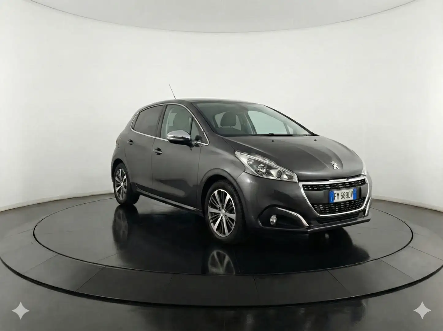 Peugeot 208 5p 1.2 puretech Allure gpl 82cv Grau - 1