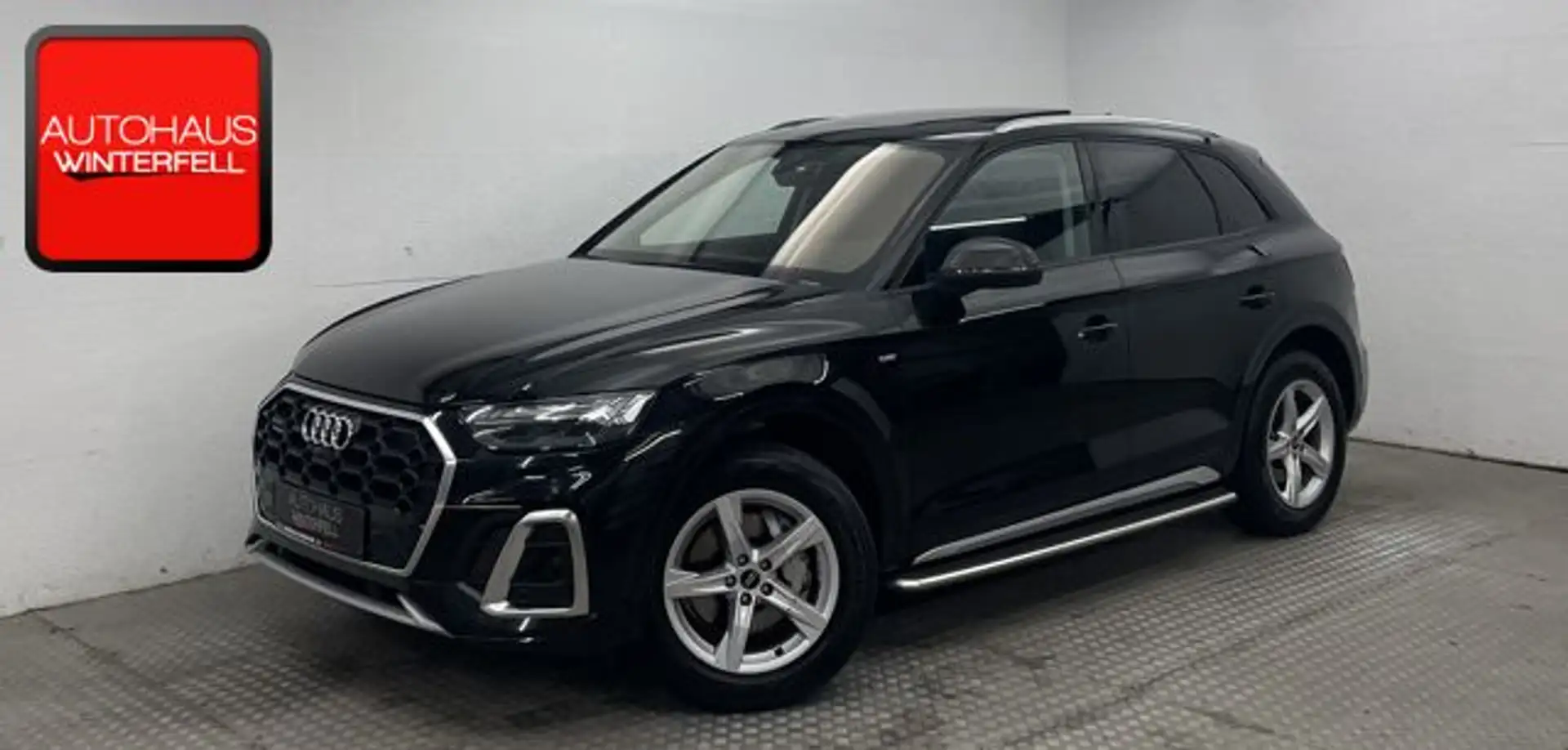 Audi Q5 40 TDI quattro S line PANO+AHK+B&O+360+HUD+ Noir - 1