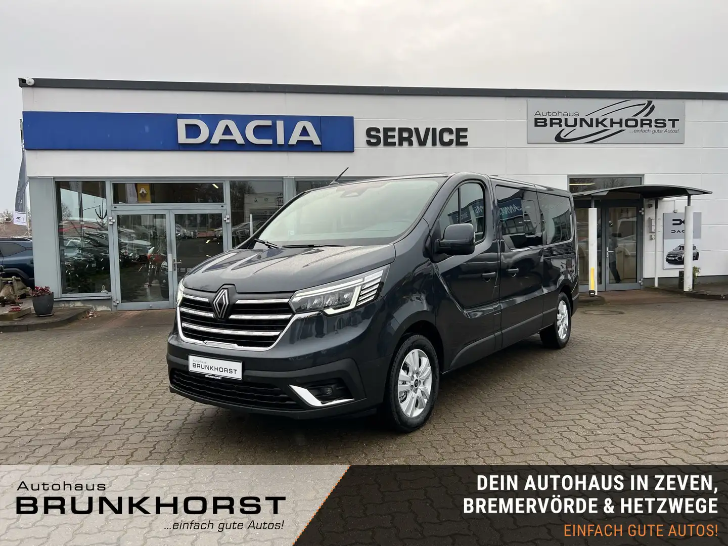 Renault Trafic dCi 150 Automatik L2H1 3,0t Grand Equilibre AHK+AL Gri - 1