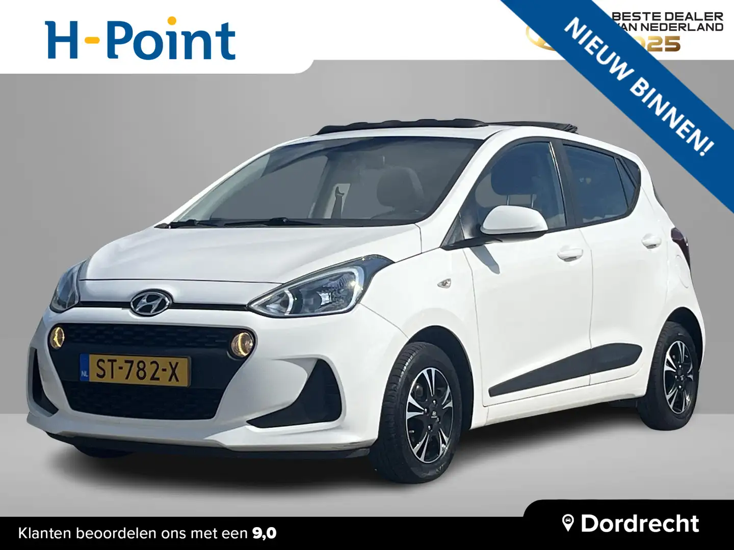 Hyundai i10 1.0i Comfort |  Schuifdak-Vouwdak| Navigatiesystee Wit - 1