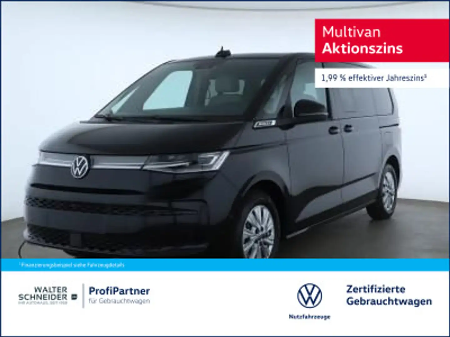 Volkswagen T7 Multivan T7 Multivan 2.0 TDI DSG Life 7Sitze AHK Matrix Schwarz - 1