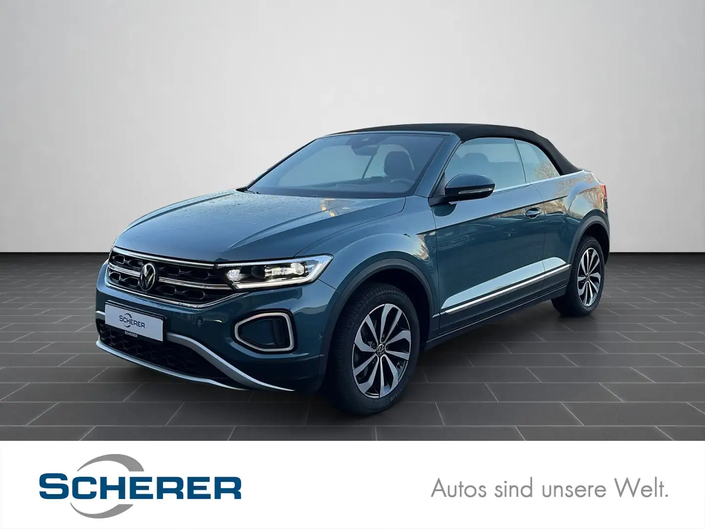 Volkswagen T-Roc *Style* 1.0 TSI RFK Navi ACC Lan Blau - 1
