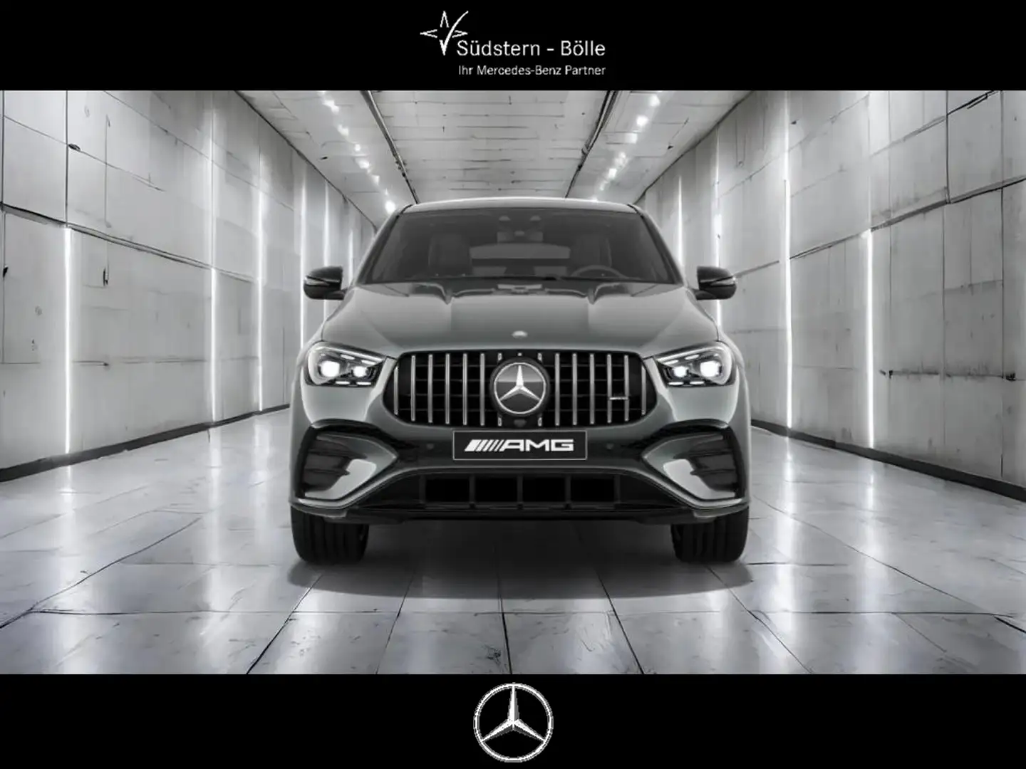 Mercedes-Benz GLE 53 AMG 4M Hybrid Coupe +DISTRO+MEMORY+SHZ Gris - 2