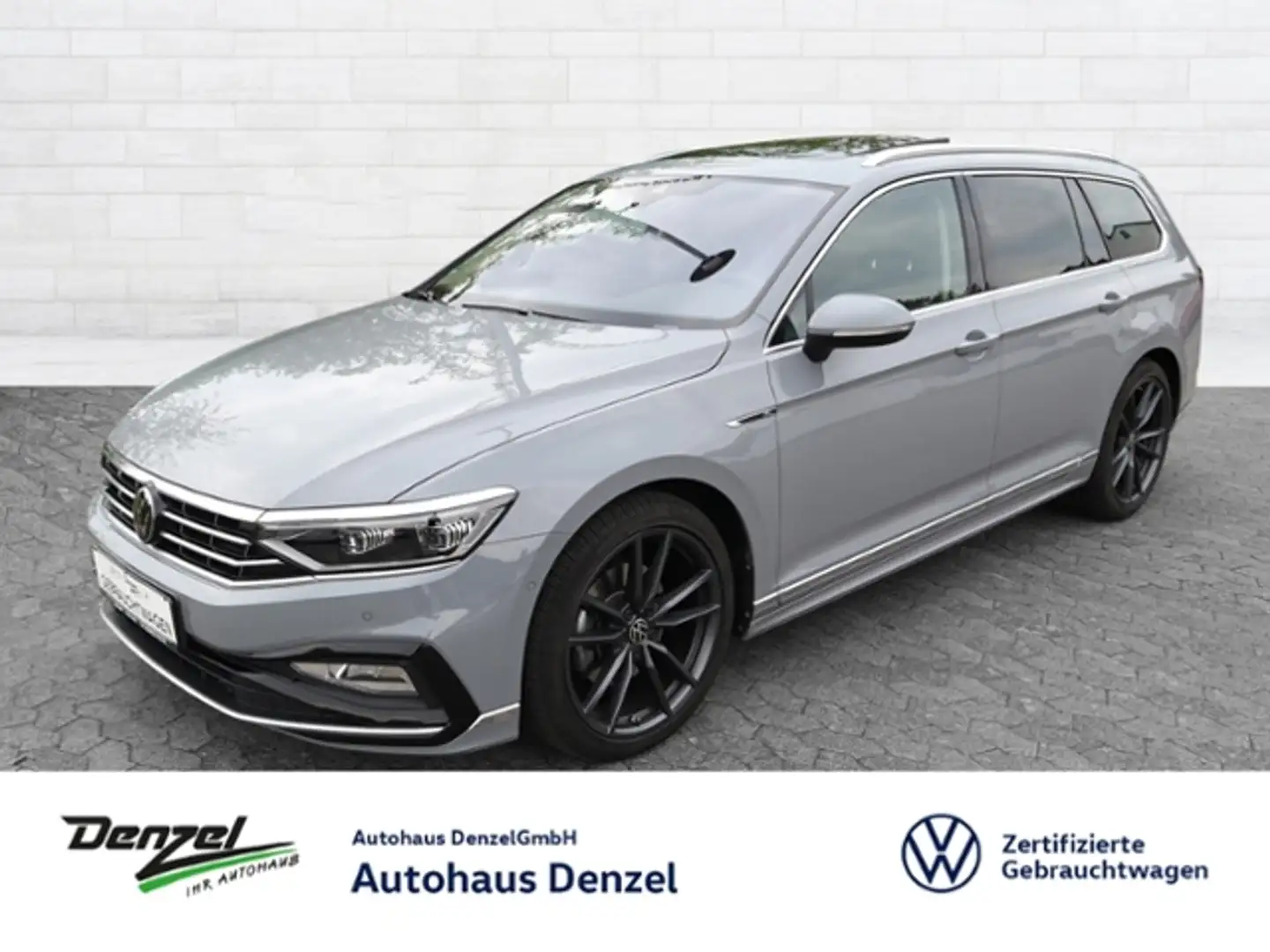 Volkswagen Passat Variant R-Line 2.0 TDI DSG 4M AHK/STANDH Grau - 1