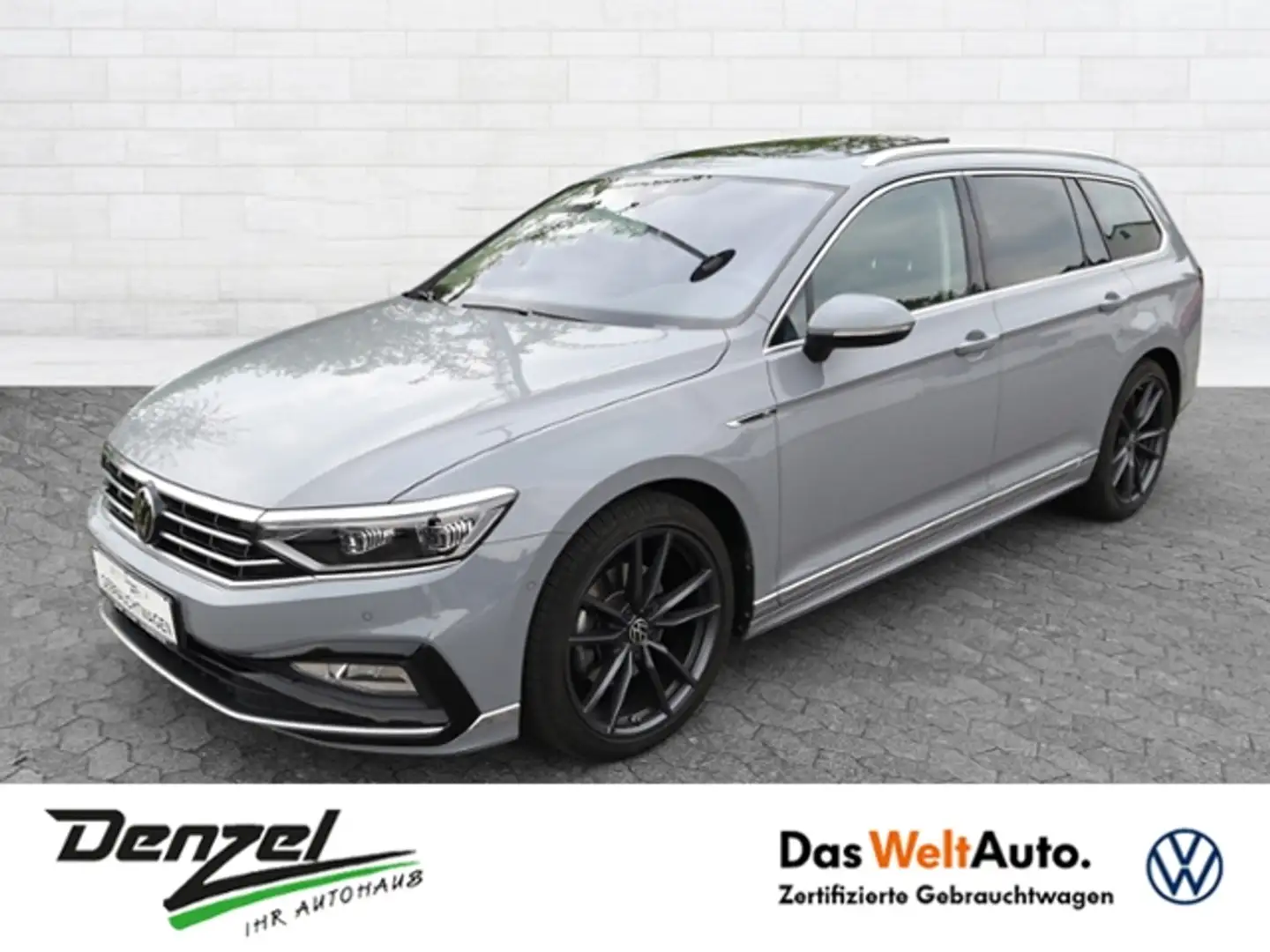Volkswagen Passat Variant R-Line 2.0 TDI DSG 4M AHK/STANDH Grau - 2