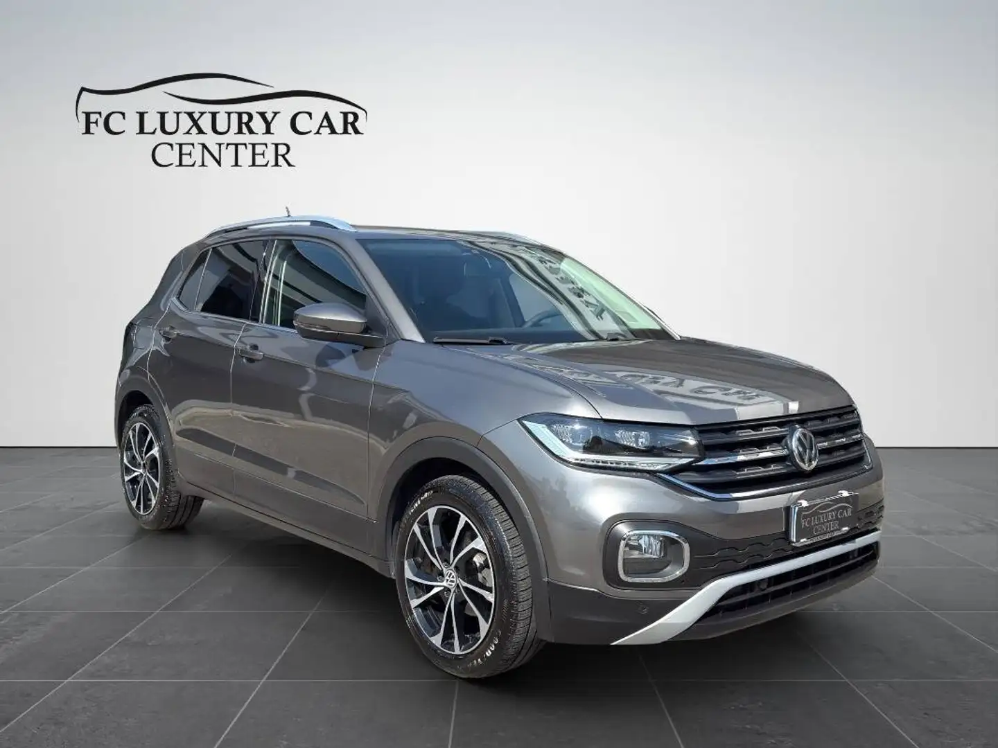 Volkswagen T-Cross 1.6 tdi Advanced 95cv Tagliandi certificati VW uni Grigio - 1