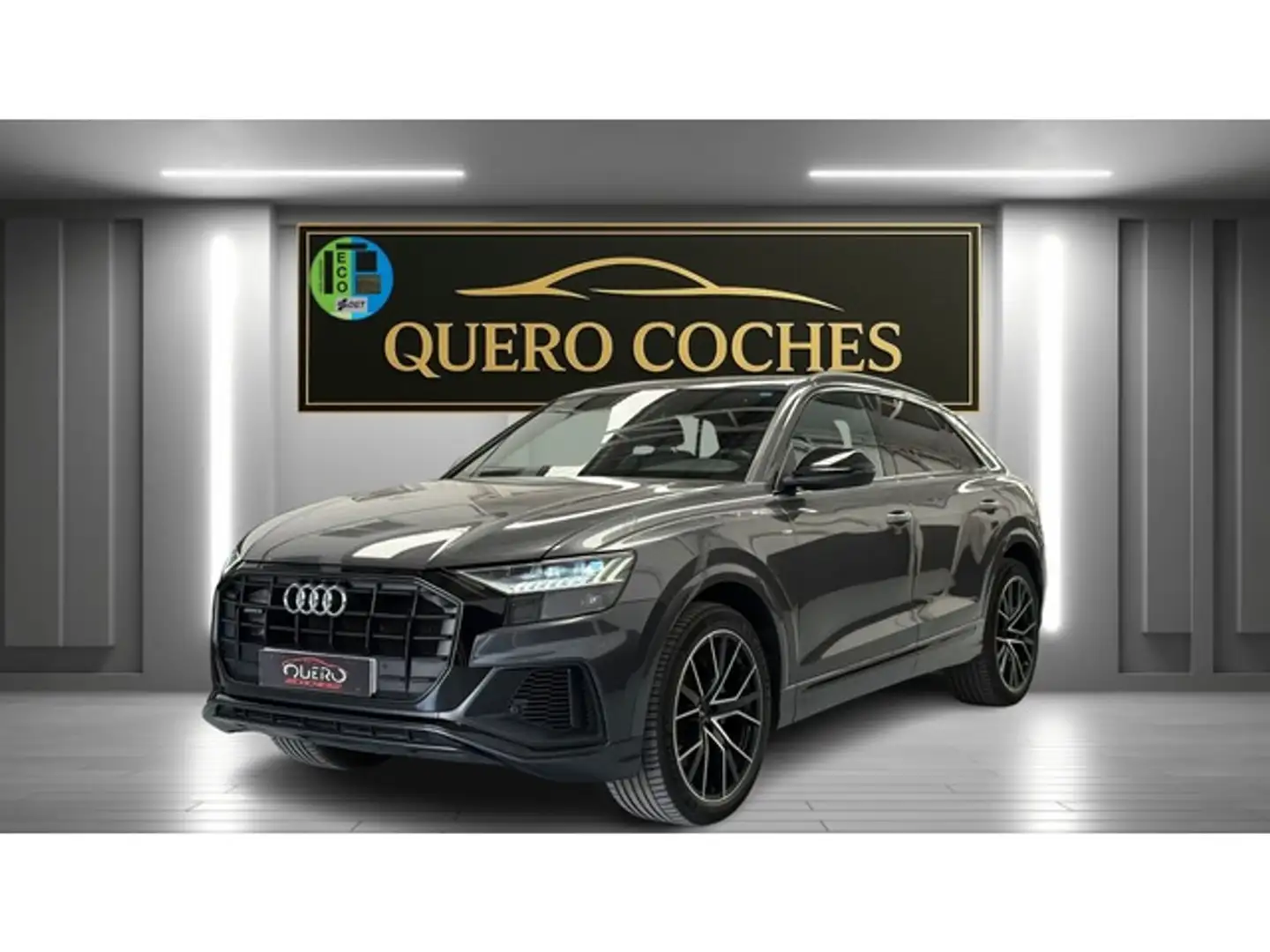 Audi Q8 50 TDI Black line quattro tiptronic Gris - 1