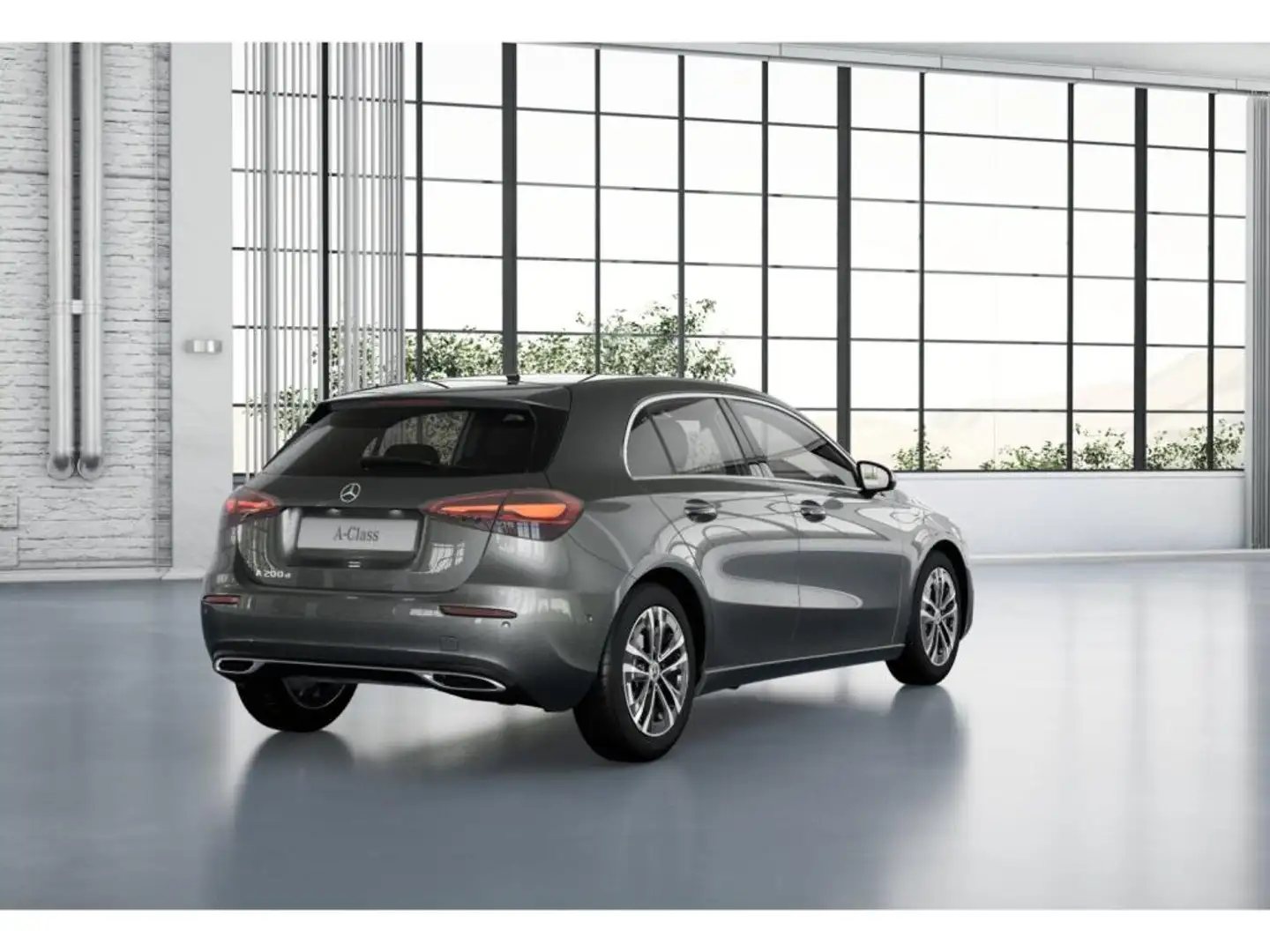 Mercedes-Benz A 200 d Progressive/LED/Kamera/Leder/Sitzheizung Grau - 2