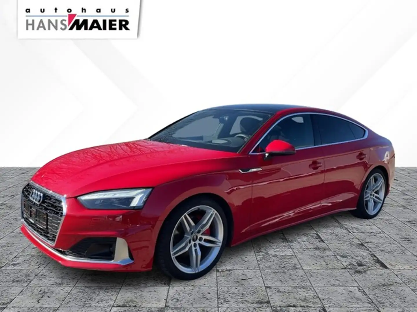 Audi A5 Sportback TDI advanced S tronic Pano Matrix Červená - 1
