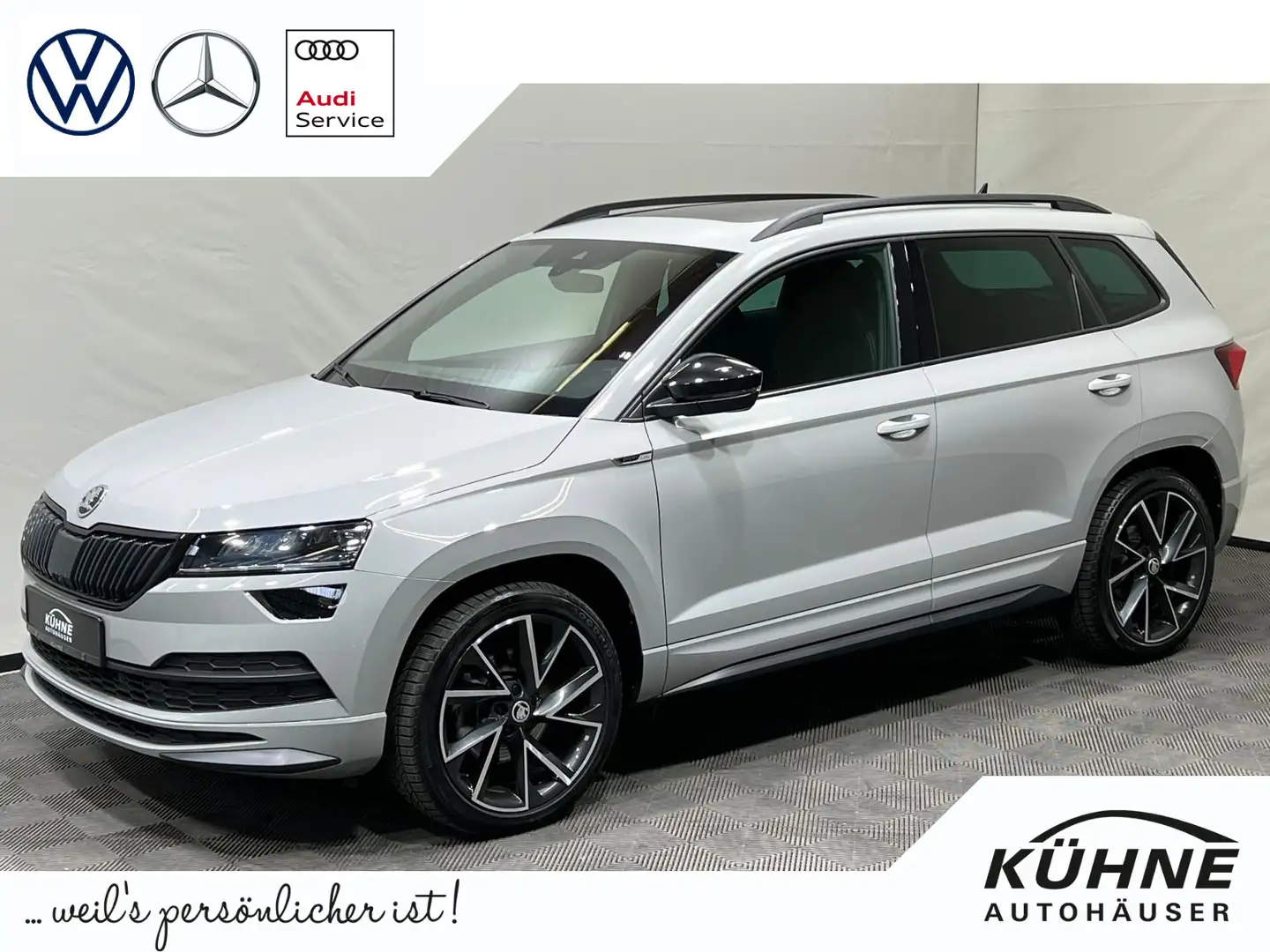 Skoda Karoq Sportline 2.0 TSI DSG 4x4 | LED NAVI PANO Grau - 1