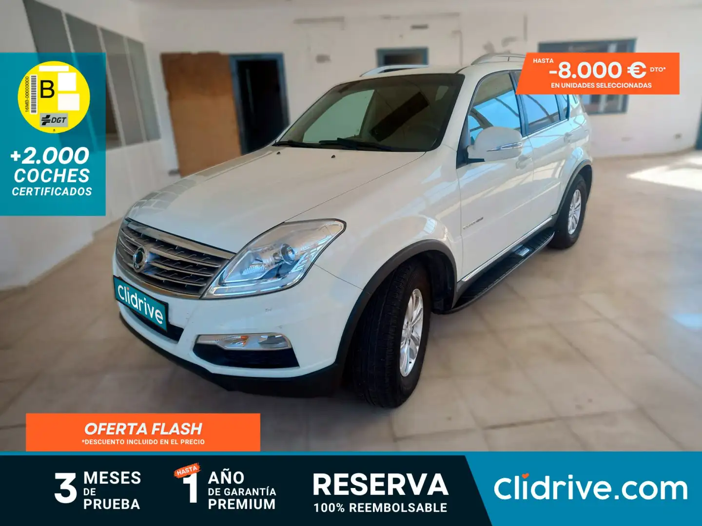 SsangYong Rexton W 200 e-Xdi Premium 4x2 Blanco - 1