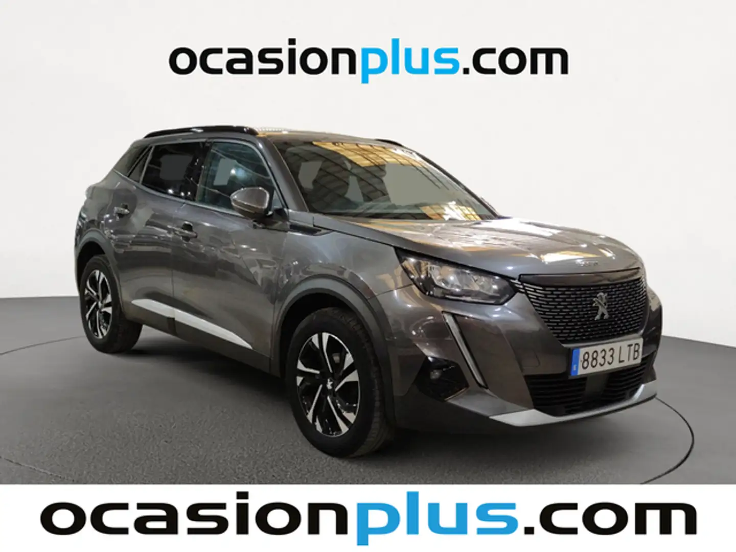 Peugeot 2008 1.2 PureTech S&S Allure Pack EAT8 130 Gris - 2