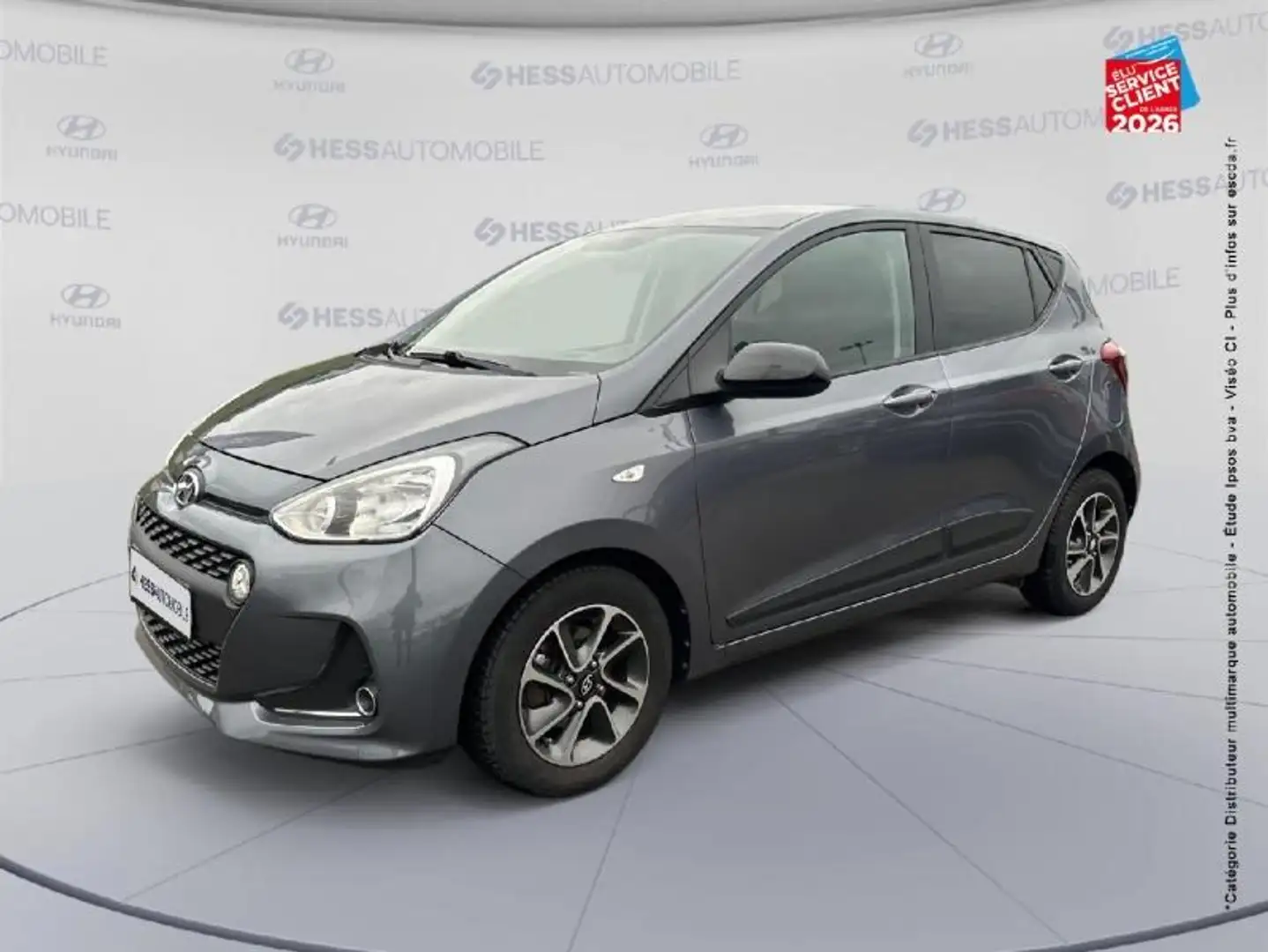 Hyundai i10 1.0 66CH EDITION #MONDIAL Gris - 1