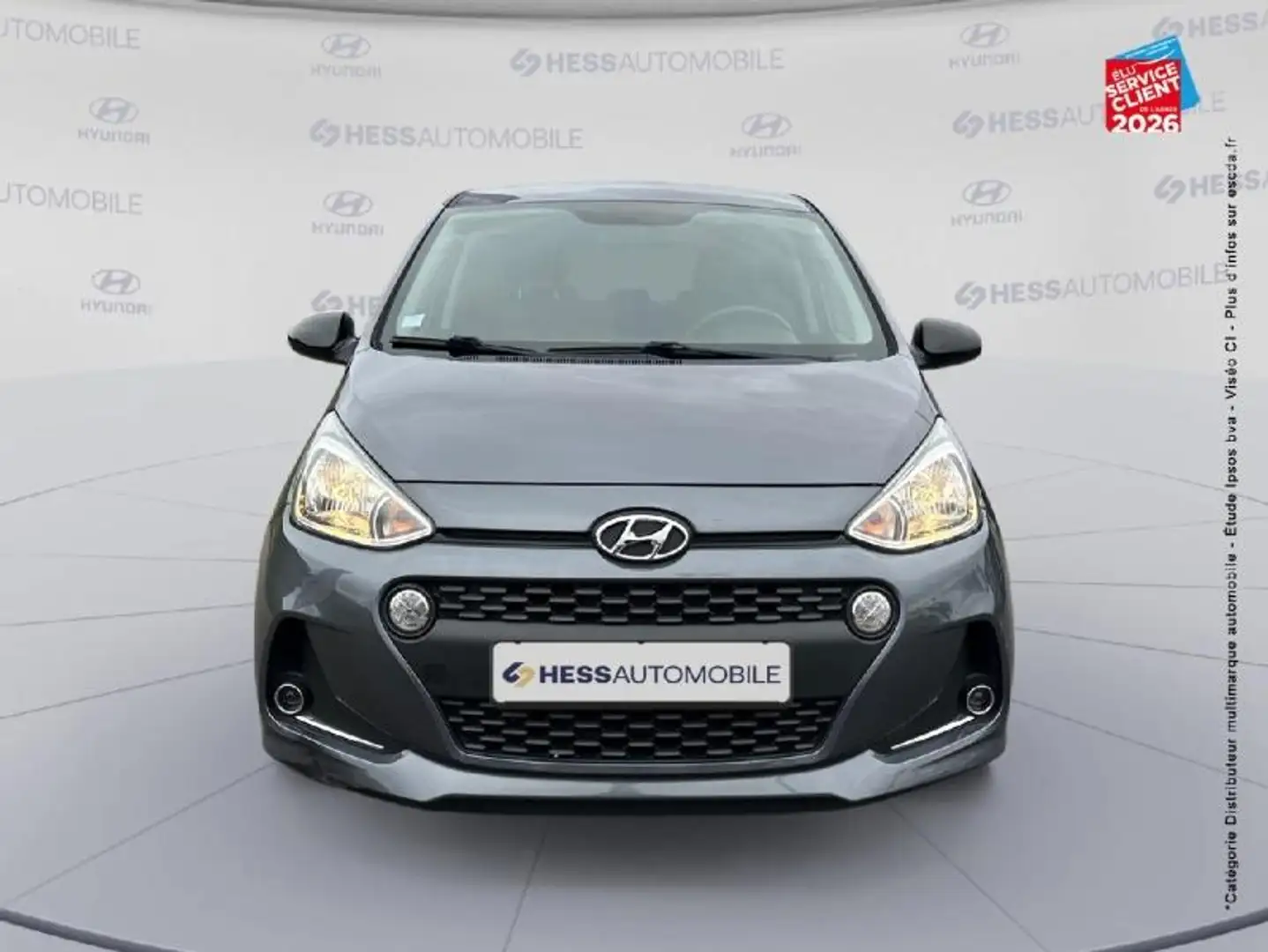 Hyundai i10 1.0 66CH EDITION #MONDIAL Gris - 2