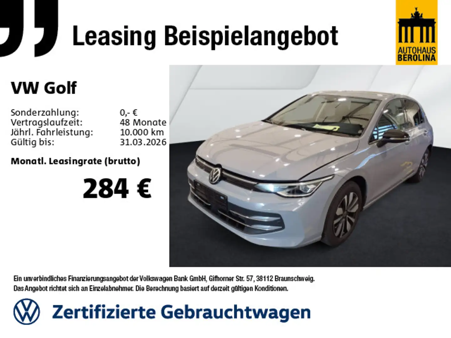 Volkswagen Golf VIII 1.5 eTSI Goal DSG *LED+*AHK*R-CAM*SHZ* Grau - 1