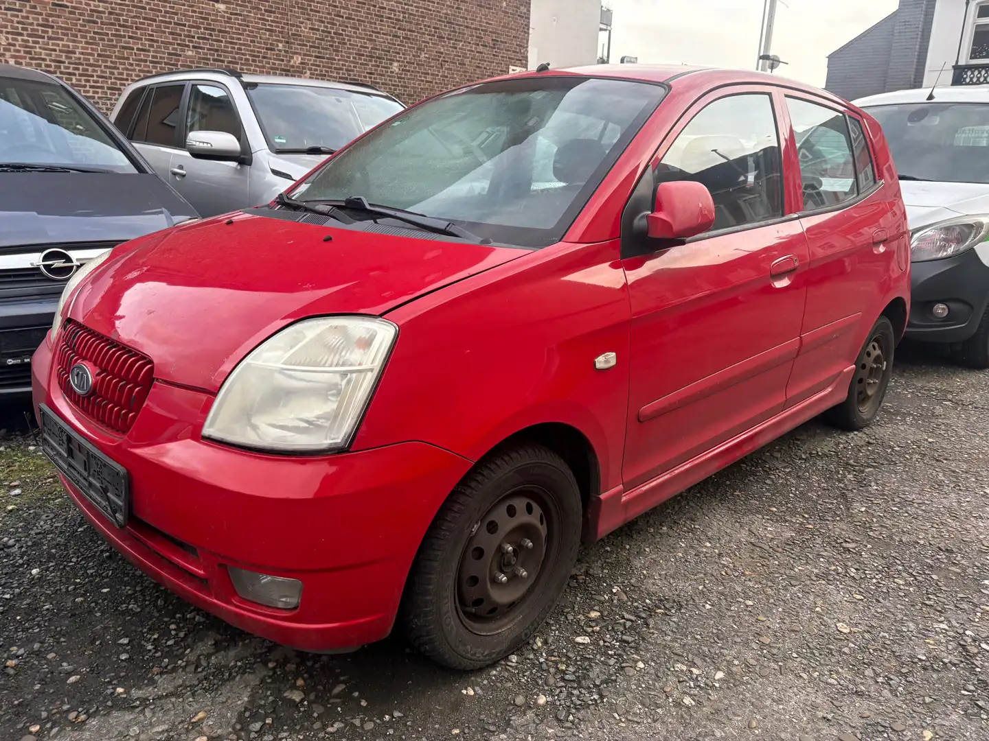 Kia Picanto 1.1 EX KLIMA  5 Türig TÜV 09/2026 Rot - 1