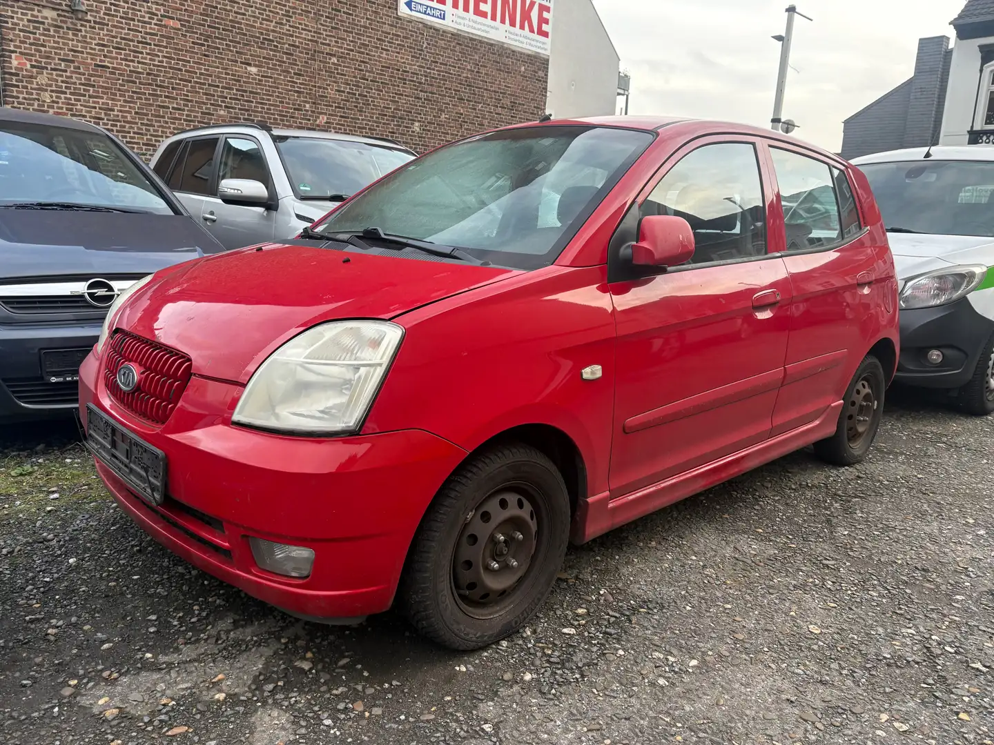 Kia Picanto 1.1 EX KLIMA  5 Türig TÜV 09/2026 Rot - 2