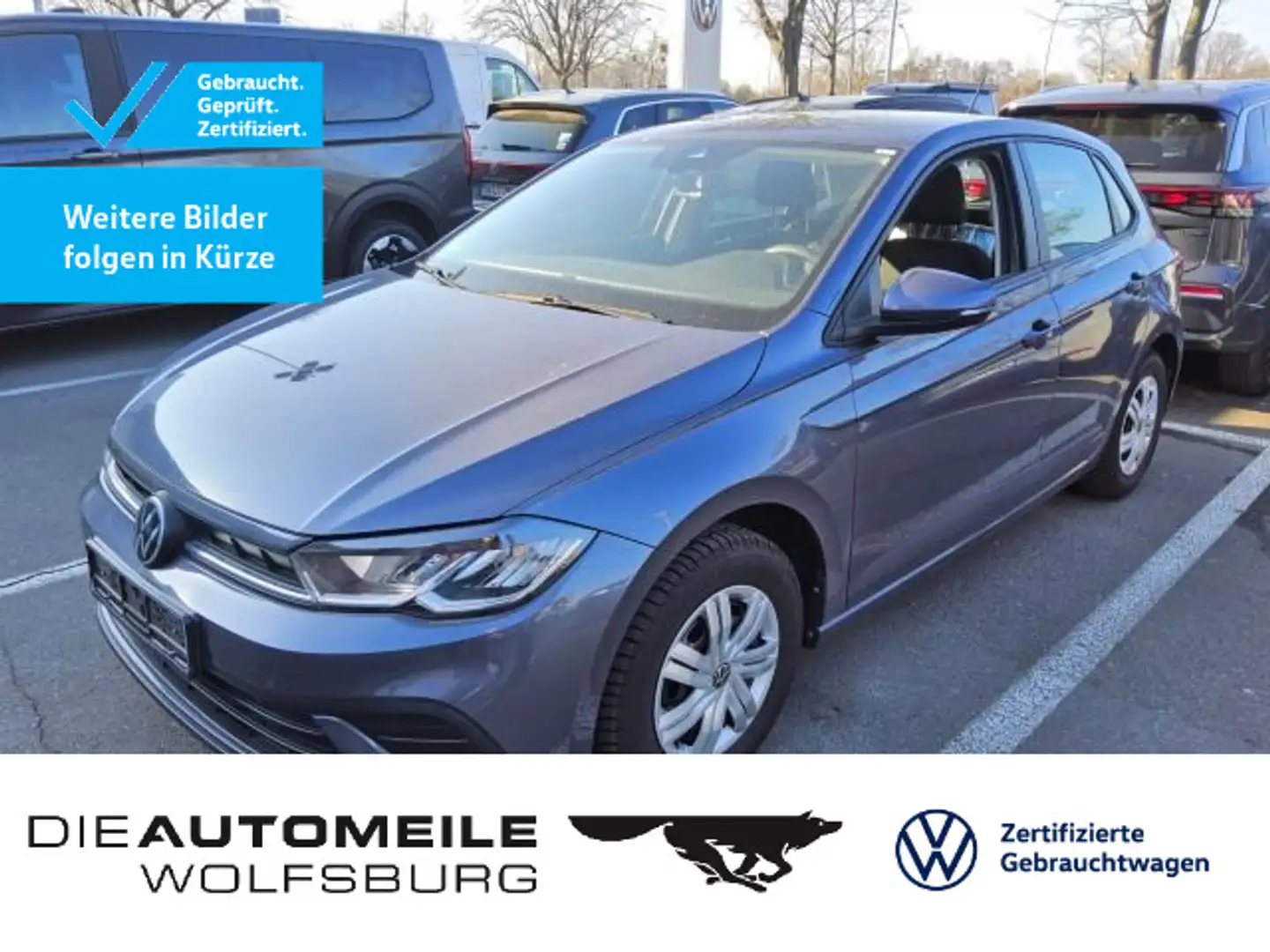 Volkswagen Polo 6 VI 1.0 MPI Fresh LED/Multilenk Grau - 1