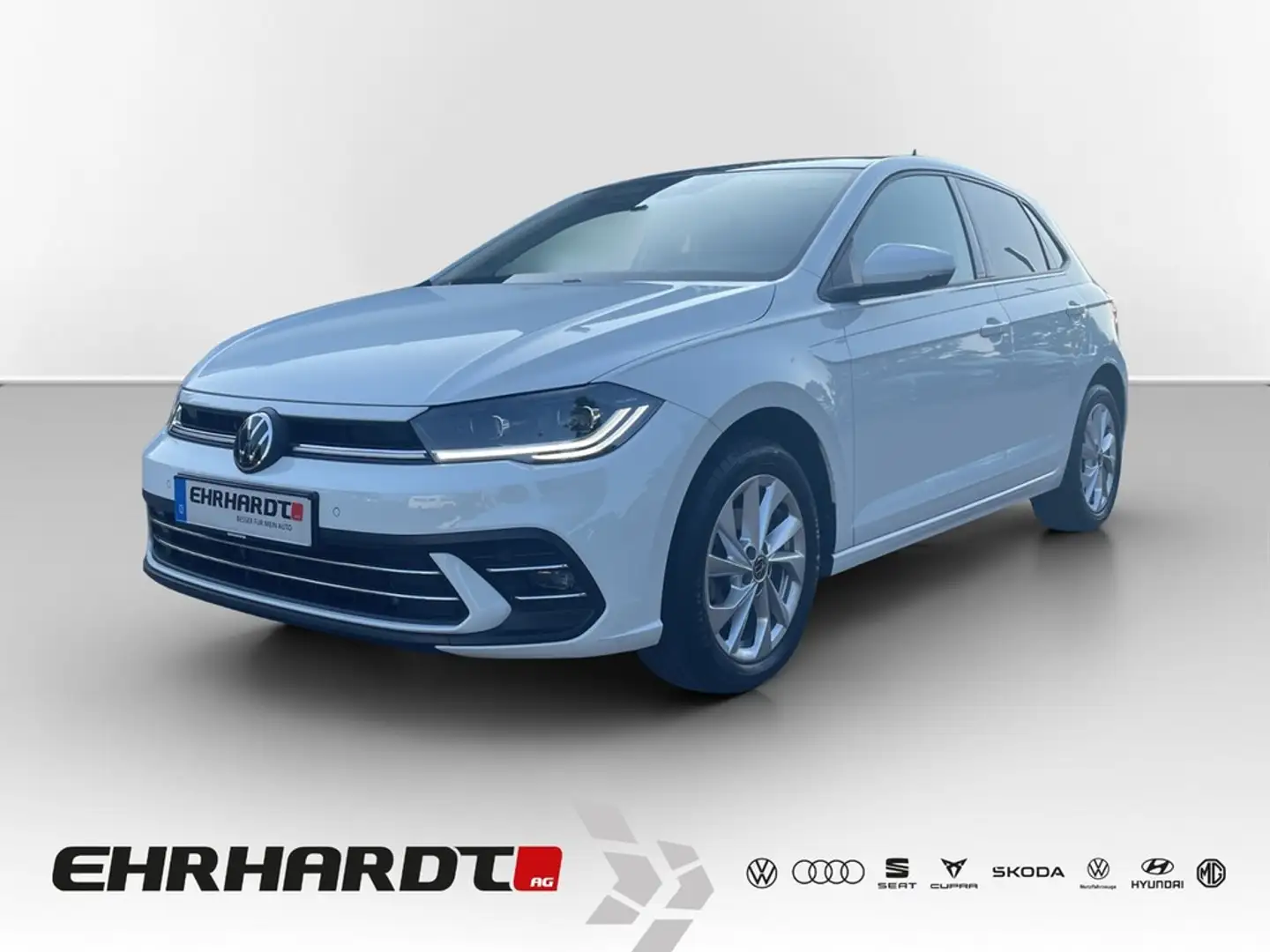 Volkswagen Polo 1.0 TSI DSG Style PANO*IQ-LIGHT*NAV*SHZ*PDC*VIR... Weiß - 1
