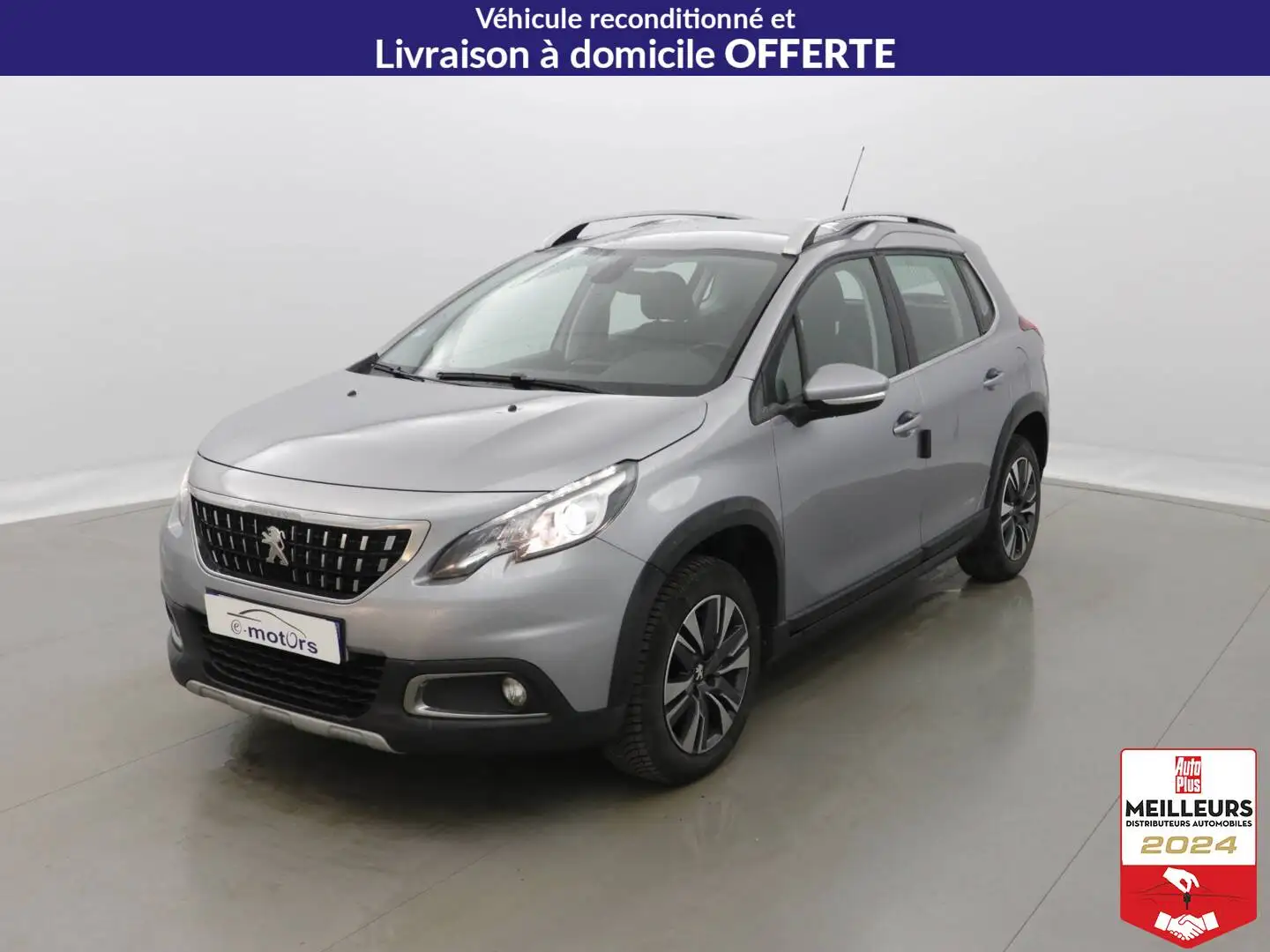 Peugeot 2008 1.2 PureTech 110ch S\u0026S EAT6 - Allure Gris - 1